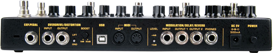 GUITARGUITAR NUX Cerberus Guitar Multi Effects Pedal