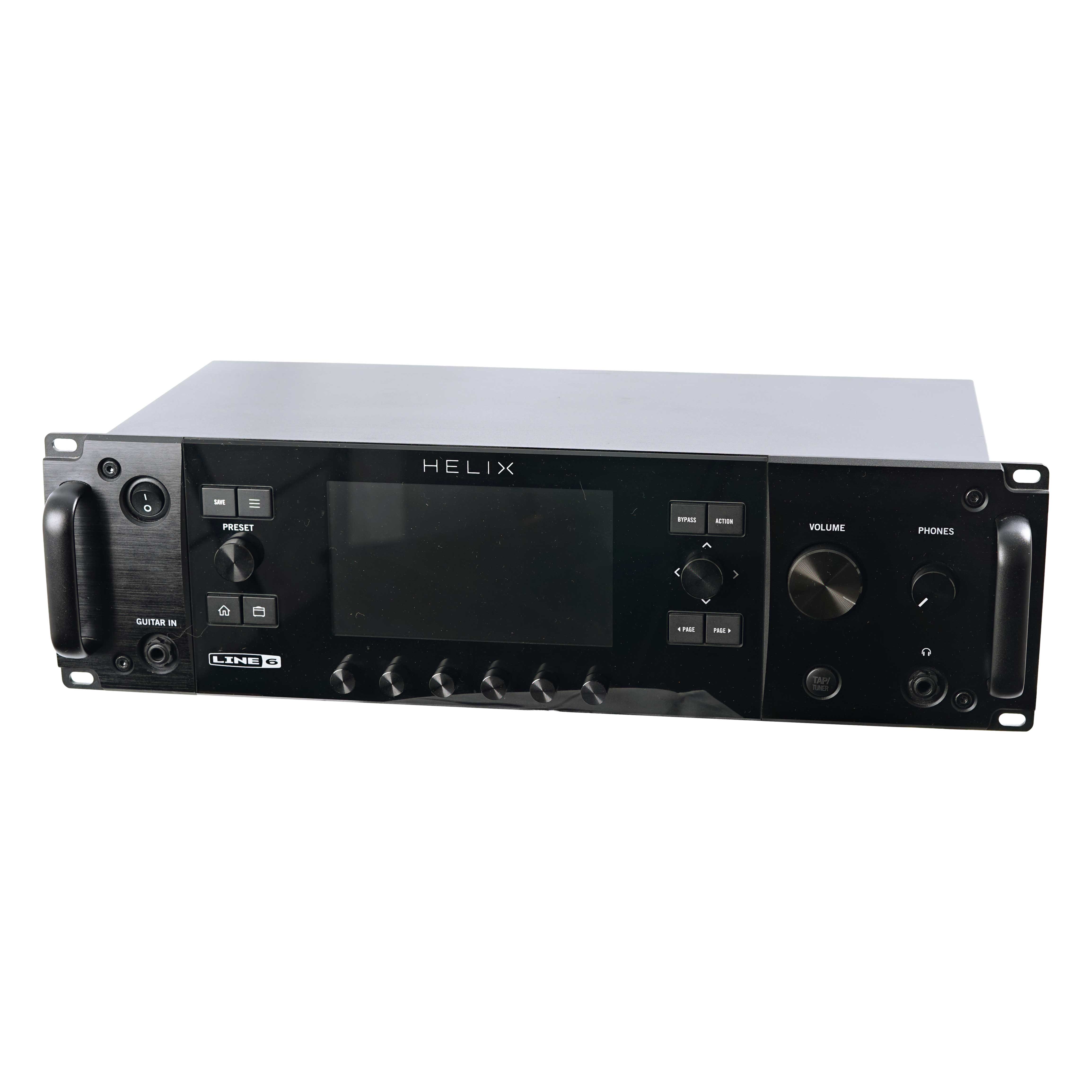 GUITARGUITAR Line 6 Helix Rack Guitar Amp Modeller and Multi Effects Processor Rack Unit and Helix Control (Pre-Owned)