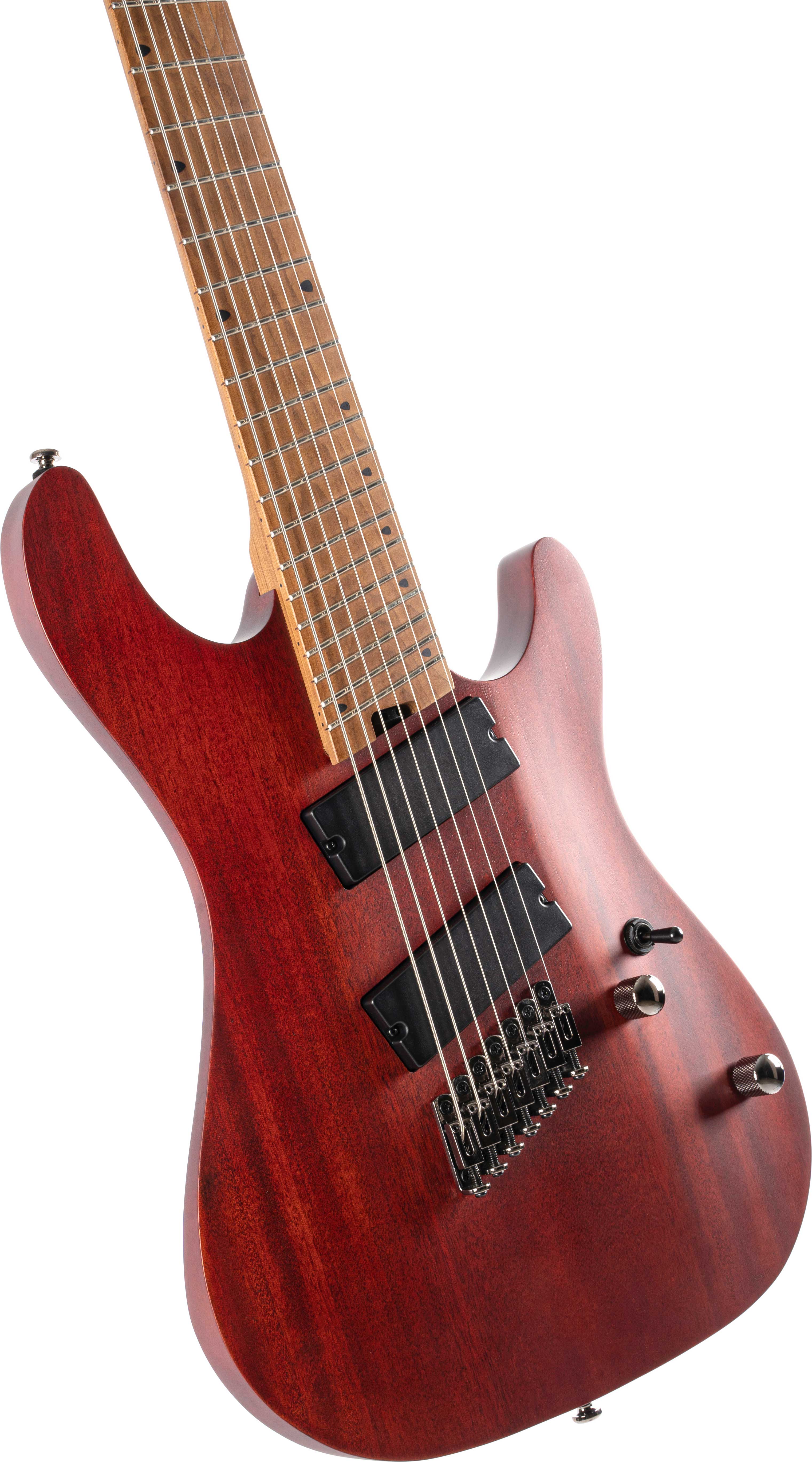 GUITARGUITAR Cort KX307MS Multi Scale 7 String Open Pore Mahogany