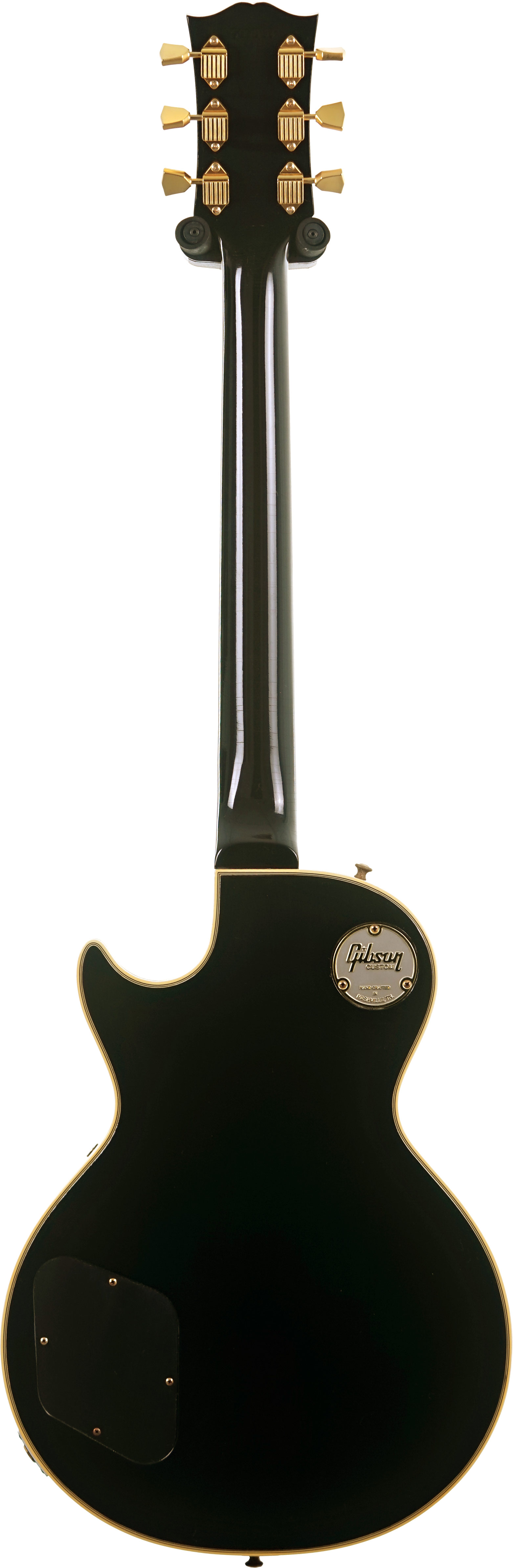GUITARGUITAR Gibson Custom Shop Murphy Lab 1968 Les Paul Custom Reissue Ultra Light Aged Ebony #509028