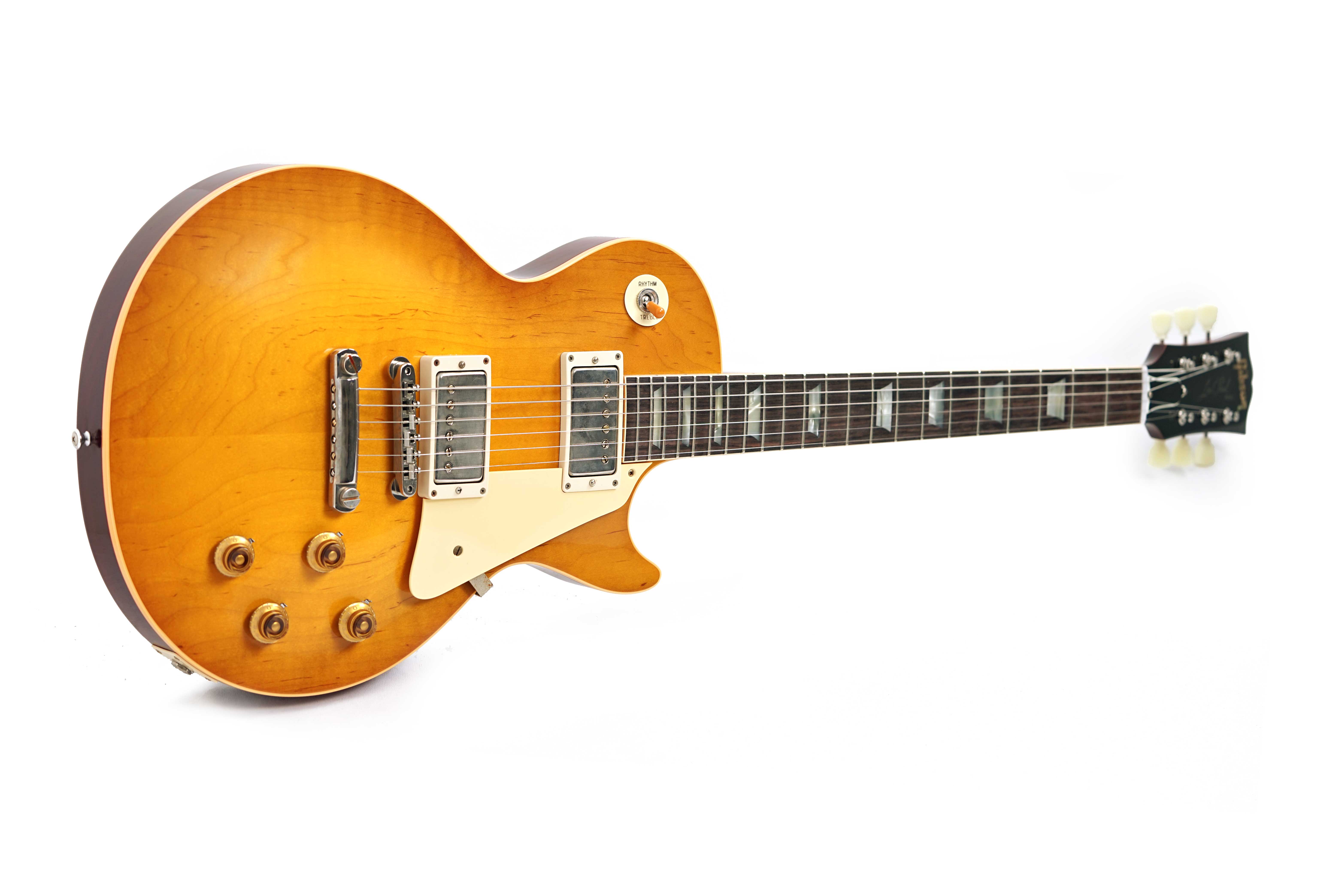 GUITARGUITAR Gibson Custom Shop 1958 Les Paul Standard Reissue Lemon Burst VOS #85482