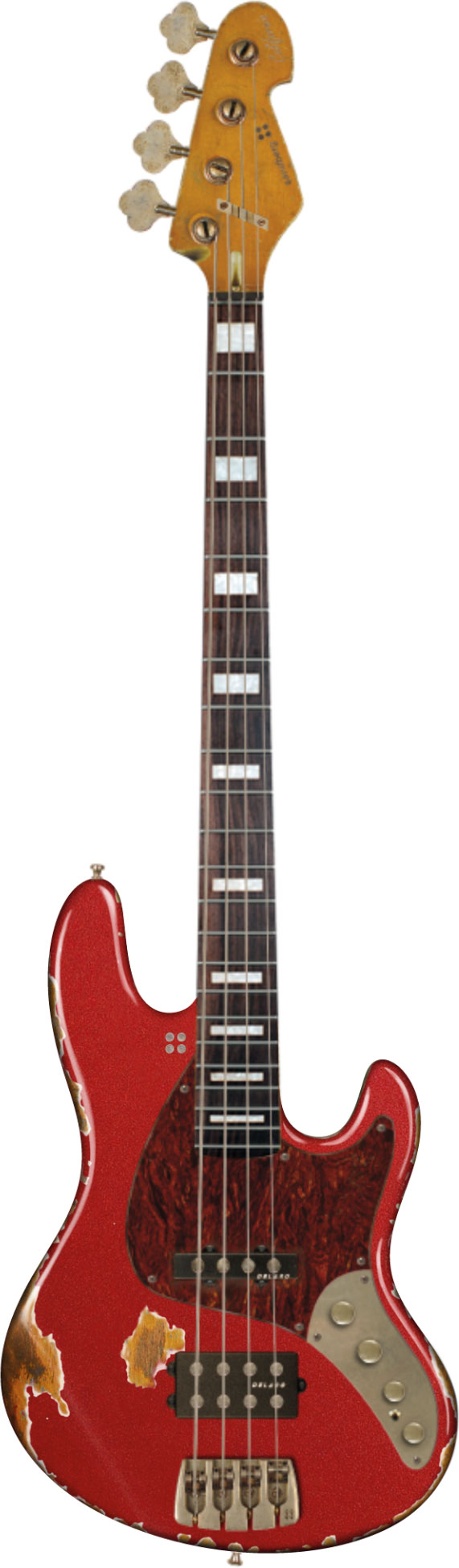 GUITARGUITAR Sandberg California TM Hardcore Aged Metallic Red