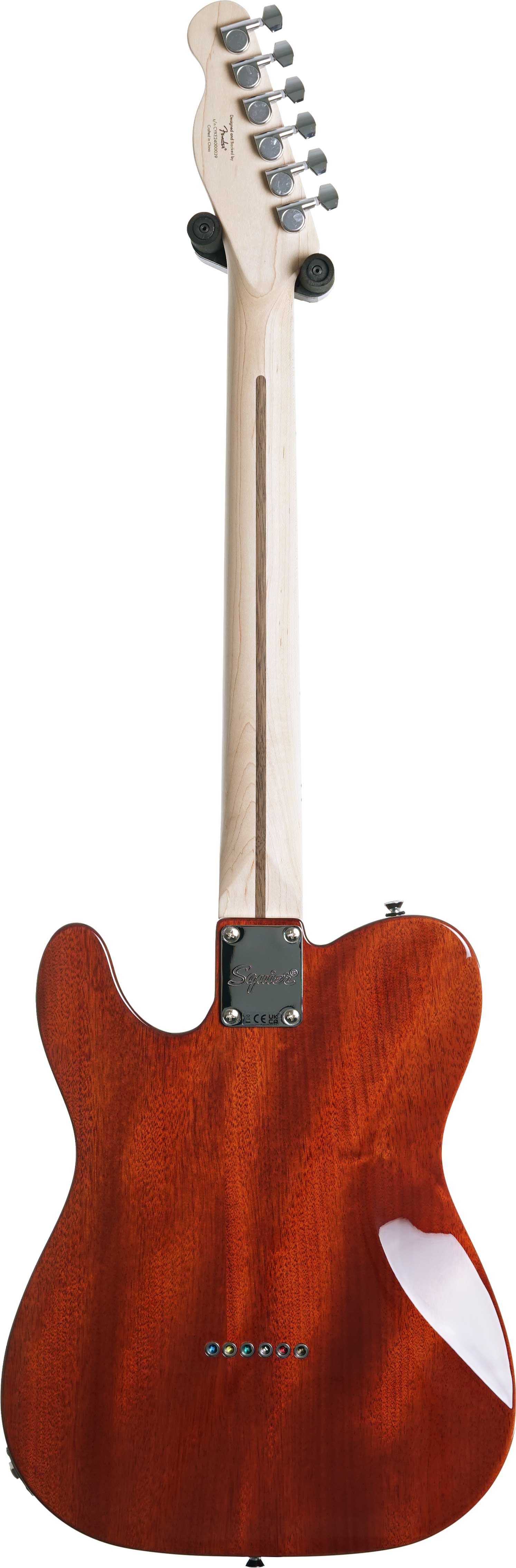 GUITARGUITAR Squier Affinity Series Telecaster FMT SH Black Pickguard Mocha Maple Fingerboard