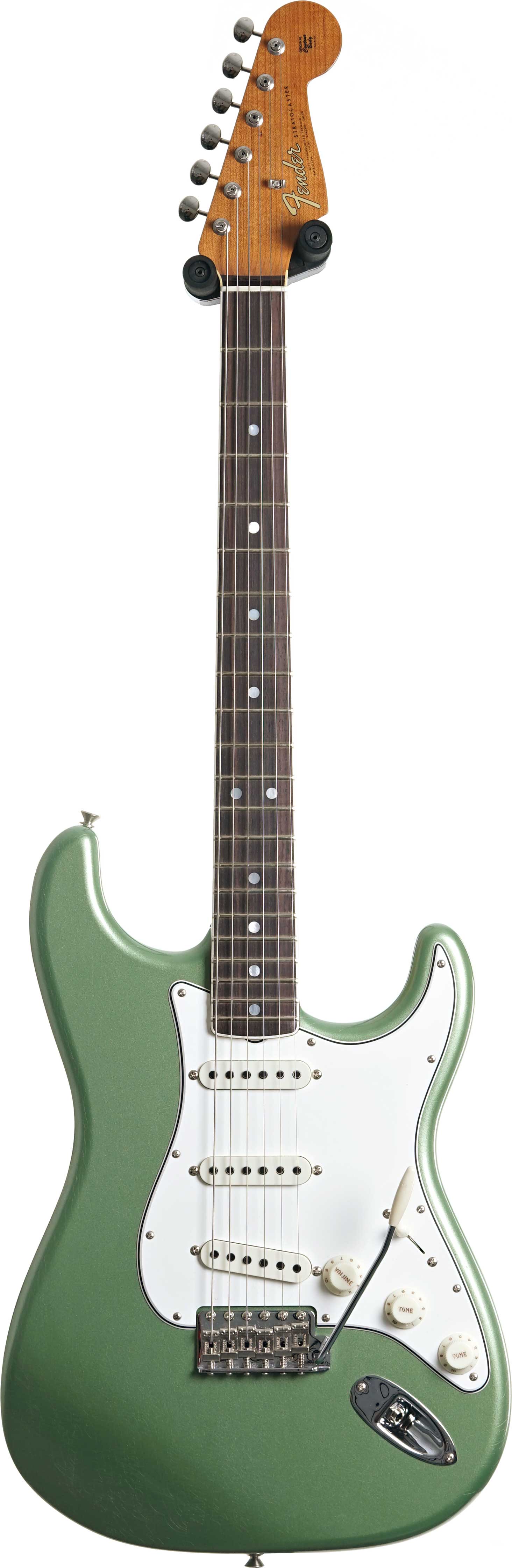 GUITARGUITAR Fender Custom Shop Limited Edition Roasted 1965 Stratocaster Lush Closet Classic Aged Sage Green Metallic #CZ579161