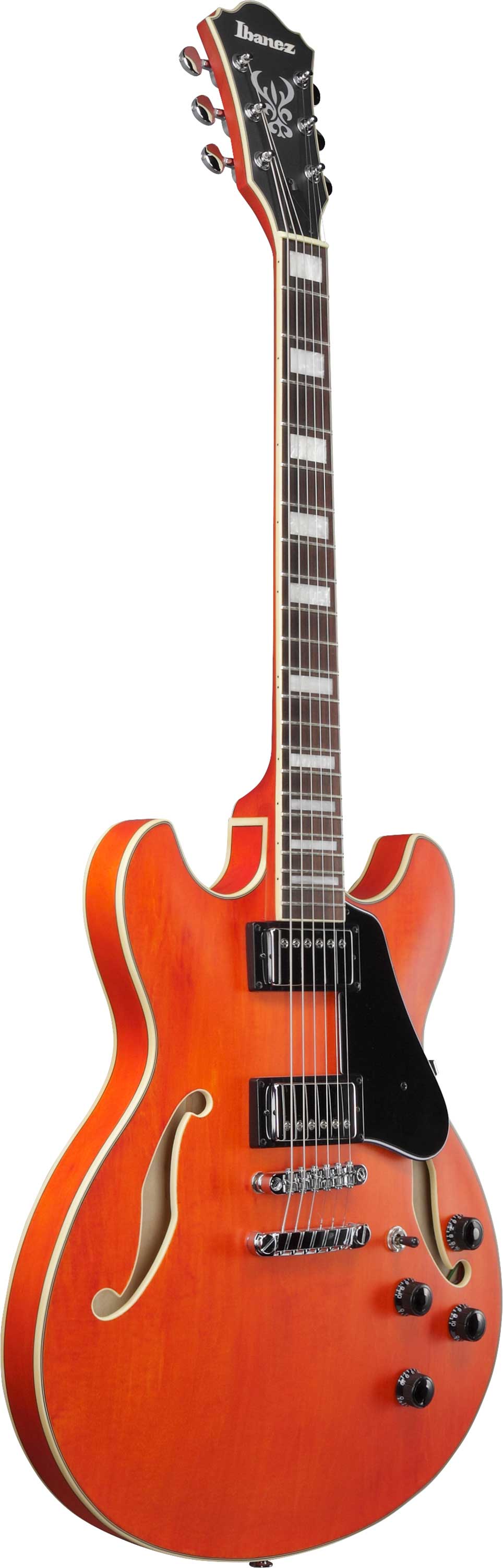 GUITARGUITAR Ibanez AS73 AS Transparent Tangerine Flat
