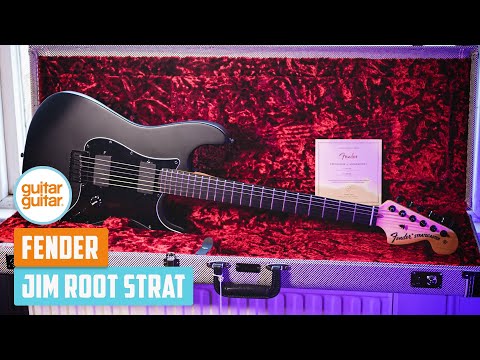 GUITARGUITAR Fender Jim Root Stratocaster Black Ebony Fingerboard
