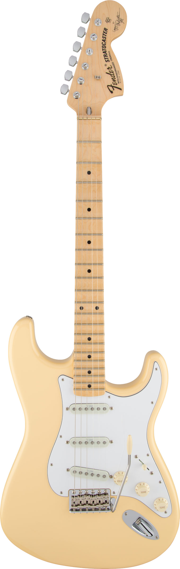 GUITARGUITAR Fender Yngwie Malmsteen Stratocaster Vintage White Maple Fingerboard