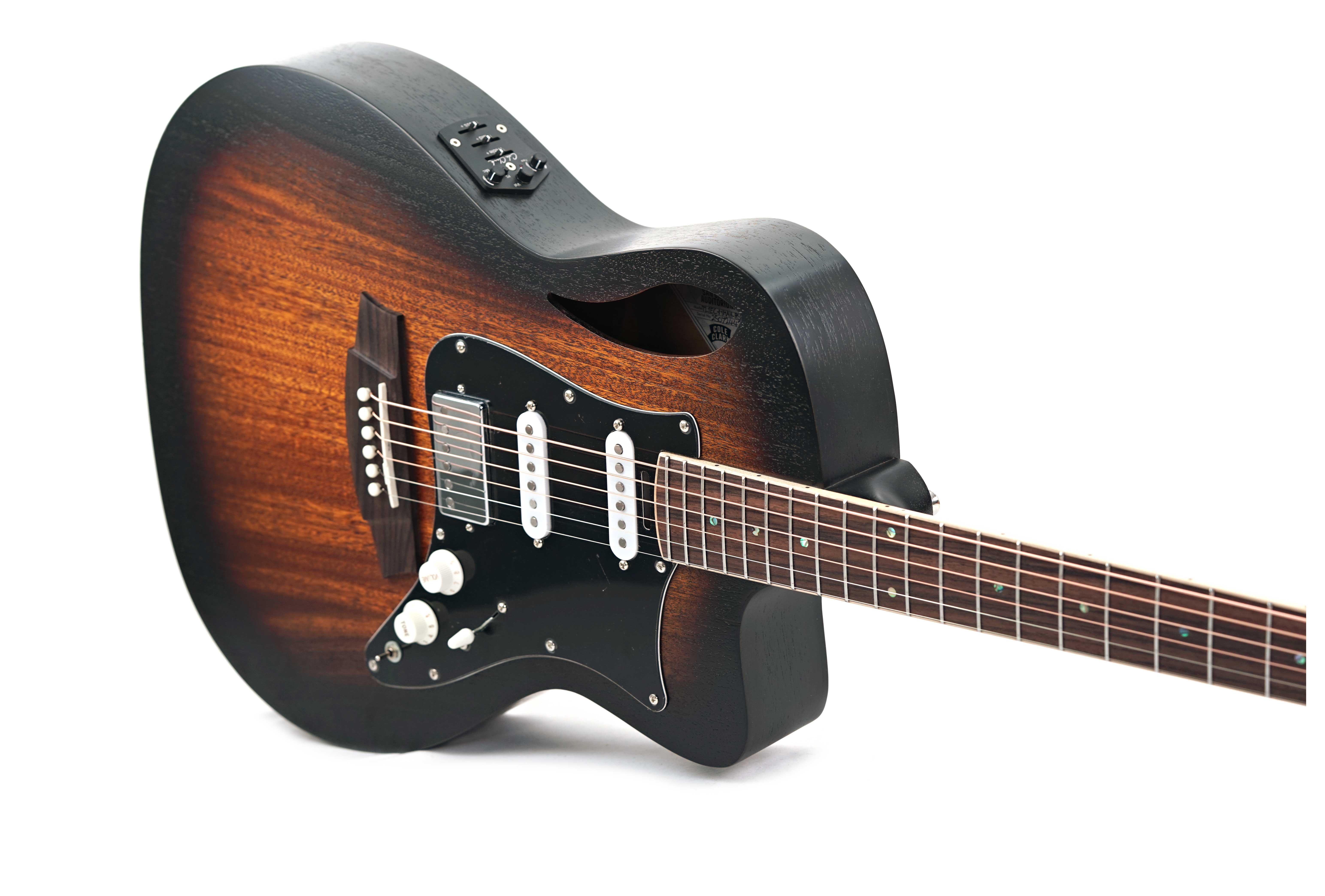 GUITARGUITAR Cole Clark True Hybrid Studio Thinline HSS