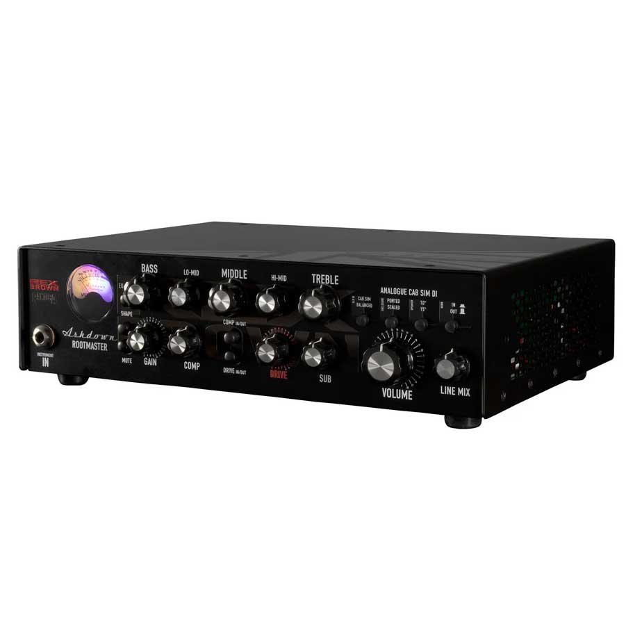 GUITARGUITAR Ashdown RB-800 Rex Brown Pantera Signature Solid State Bass Amp Head