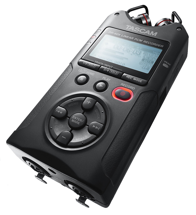 GUITARGUITAR Tascam DR-40X 4 Track Audio Recorder
