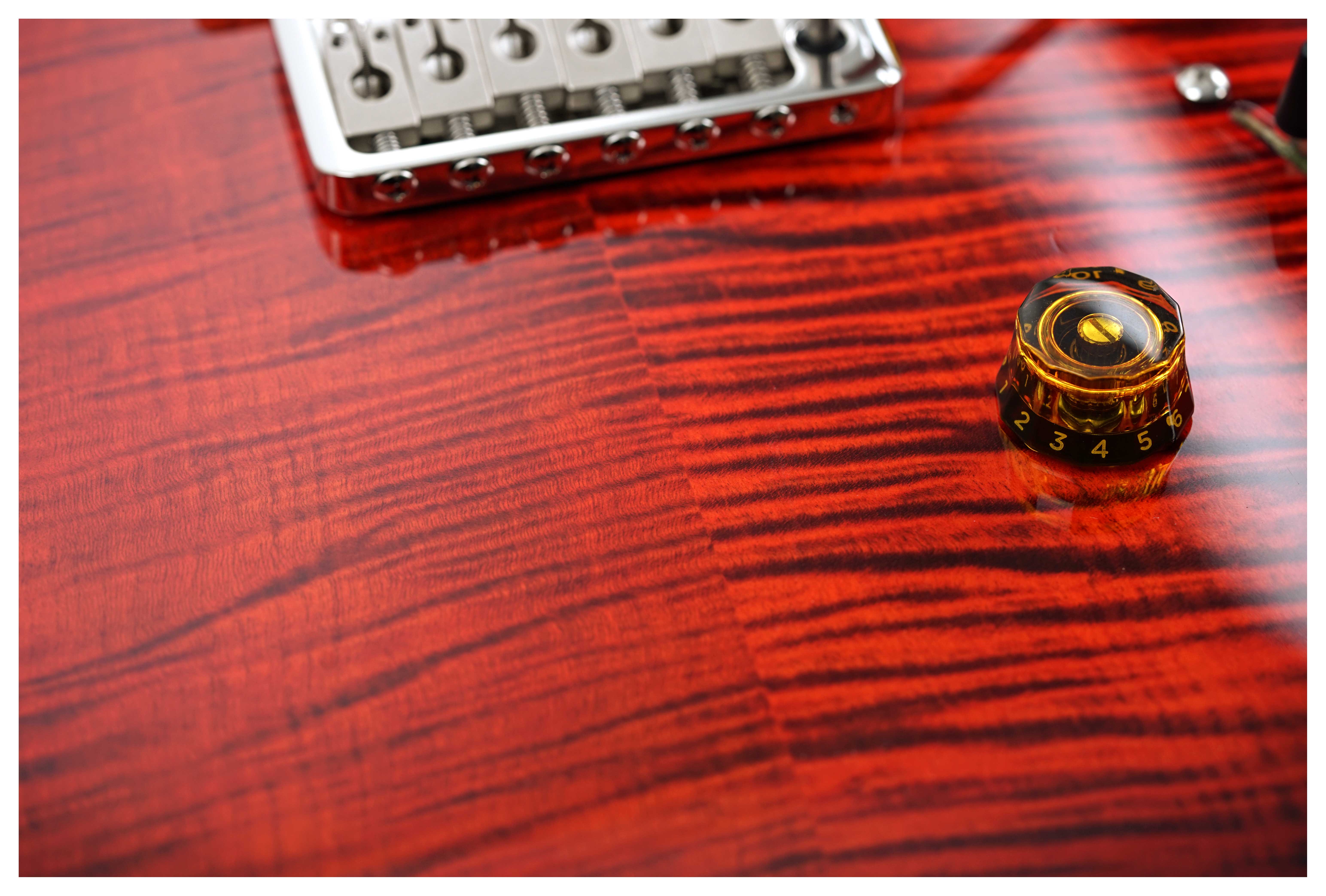 GUITARGUITAR PRS SE Custom 24 Orange Tiger Smokeburst