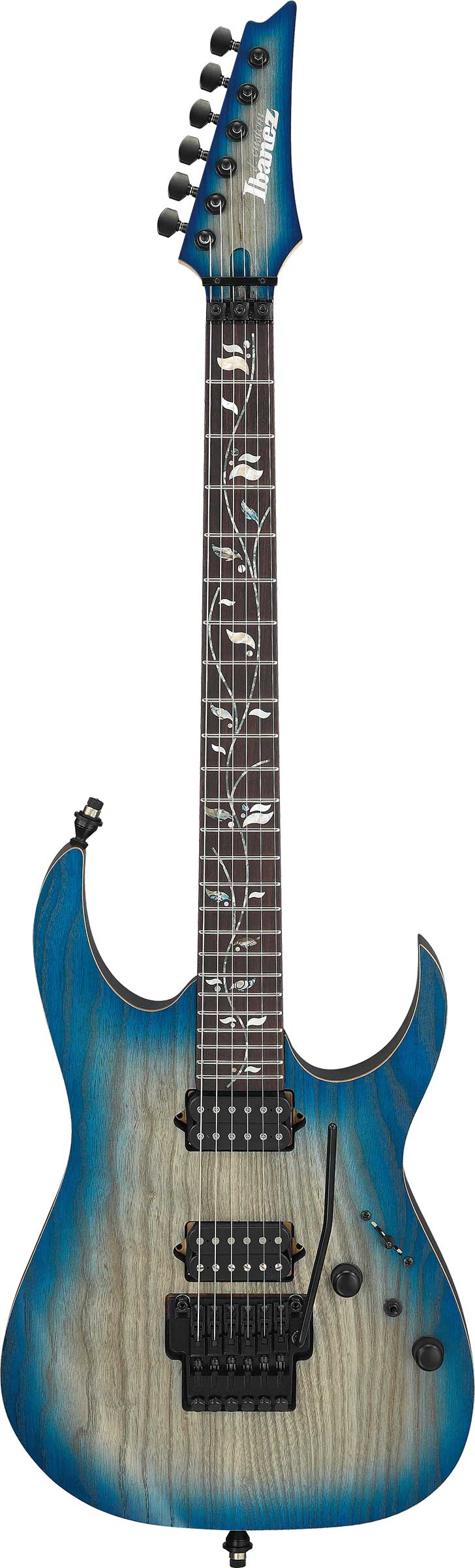 GUITARGUITAR Ibanez J Custom RG8620AH Ghost Fleet Blue Burst
