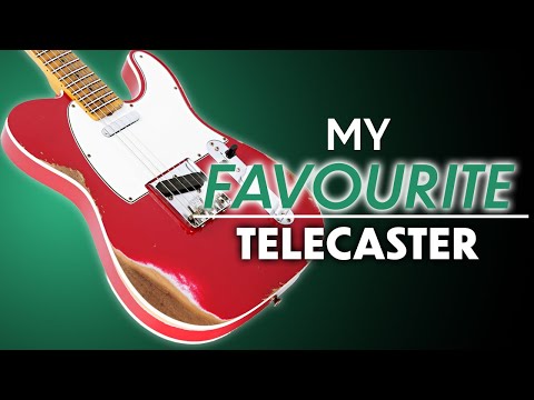 GUITARGUITAR Fender Custom Shop 1965 Telecaster Custom Heavy Relic Dakota Red Maple Fingerboard