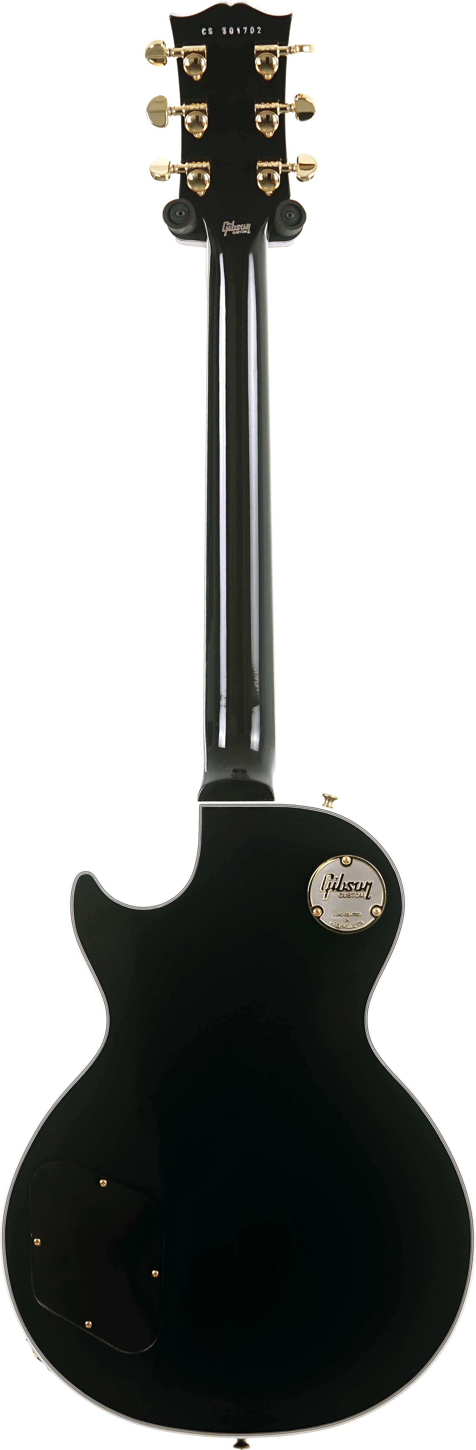 GUITARGUITAR Gibson Custom Shop Les Paul Custom Ebony Fingerboard Gloss #CS501702