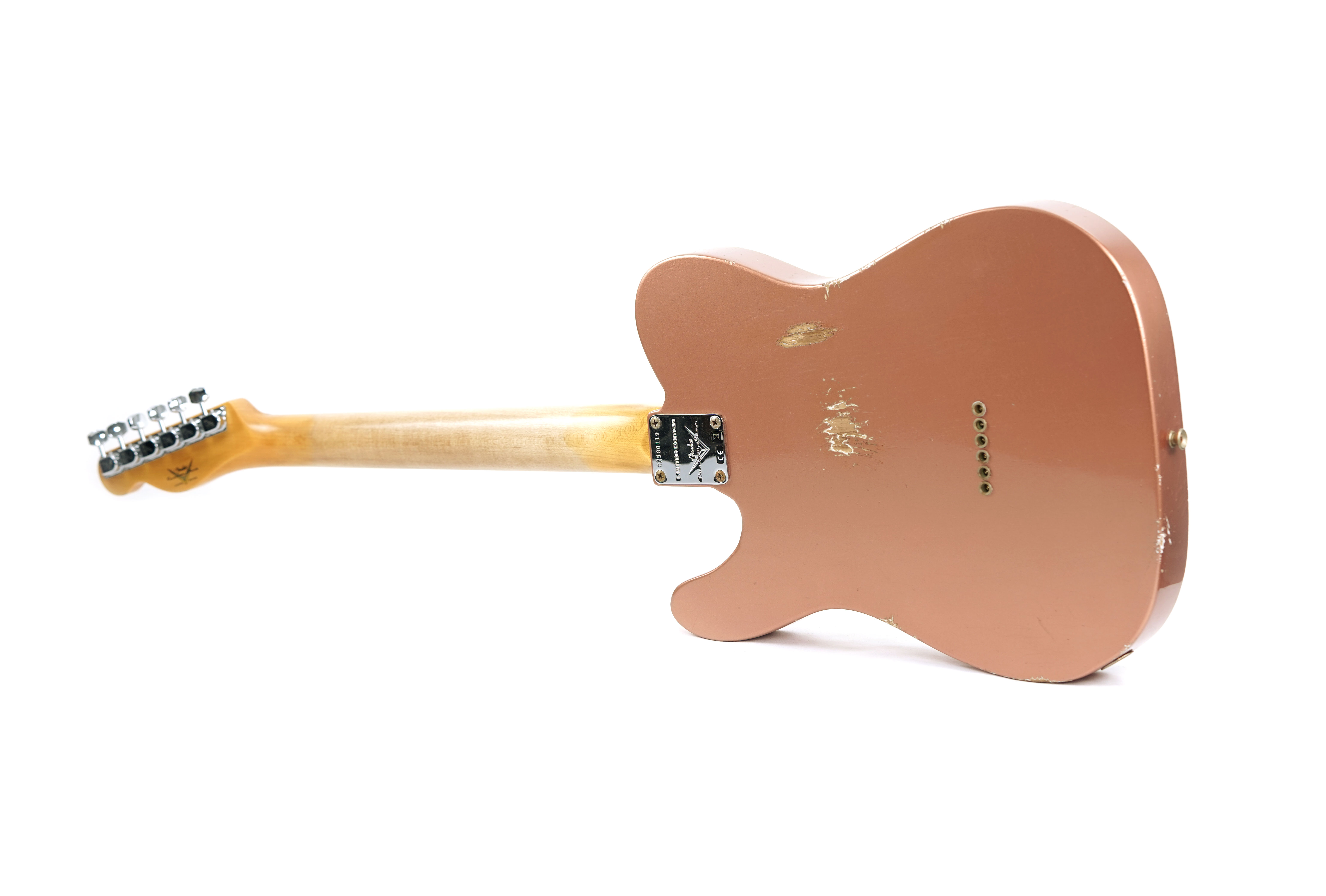 GUITARGUITAR Fender Custom Shop Bobbed Thinline Telecaster Copper Penny Relic