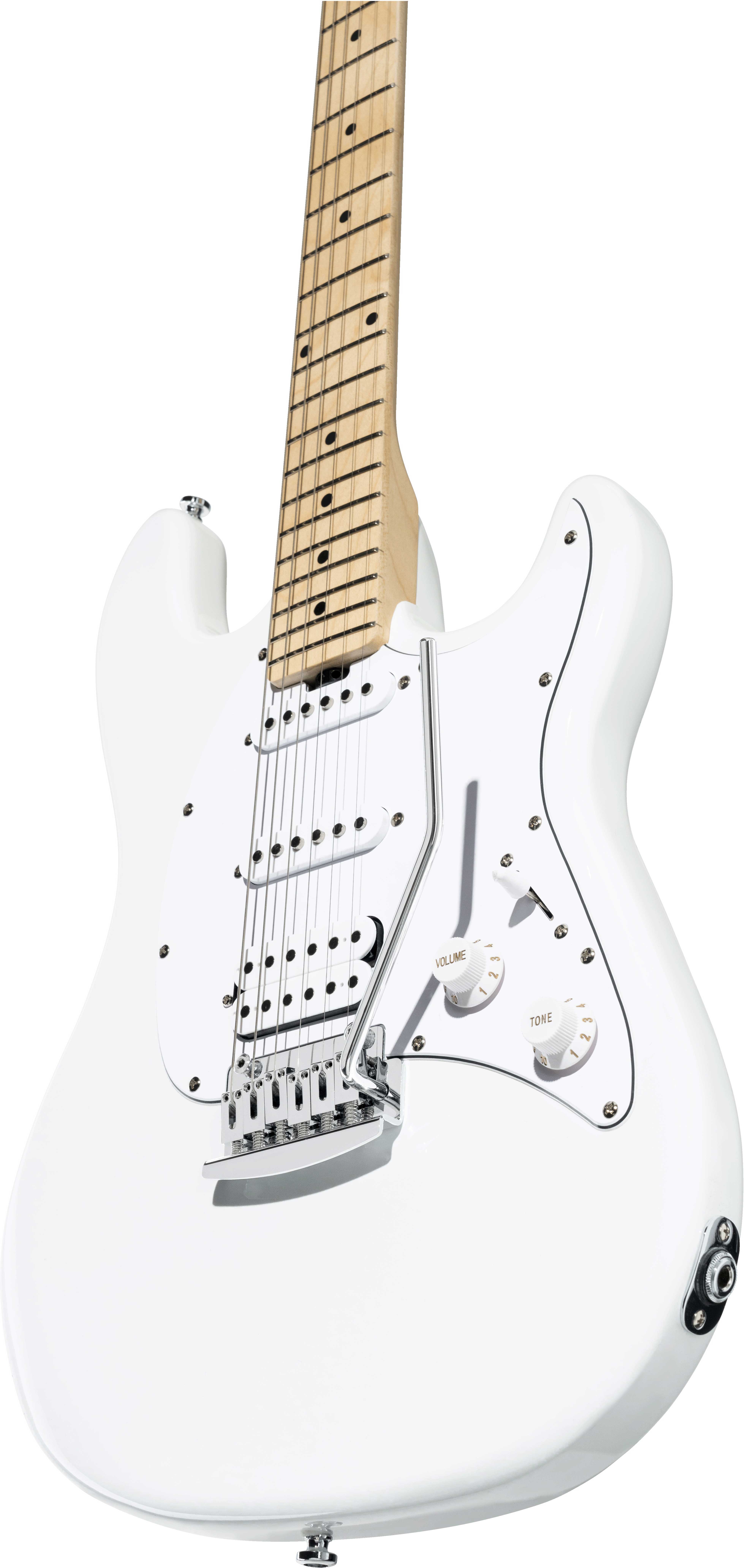 GUITARGUITAR Music Man Sterling Intro Series Cutlass CT20HSS Canvas White Maple Fingerboard