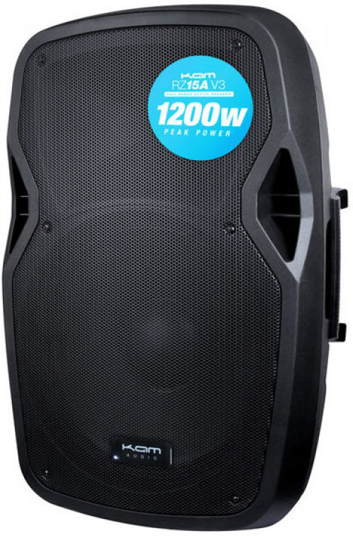 GUITARGUITAR KAM RZ15A 15 Inch Active Speaker 1200w (Single) (Nearly New) #UKKAM06244479-15A-3010048