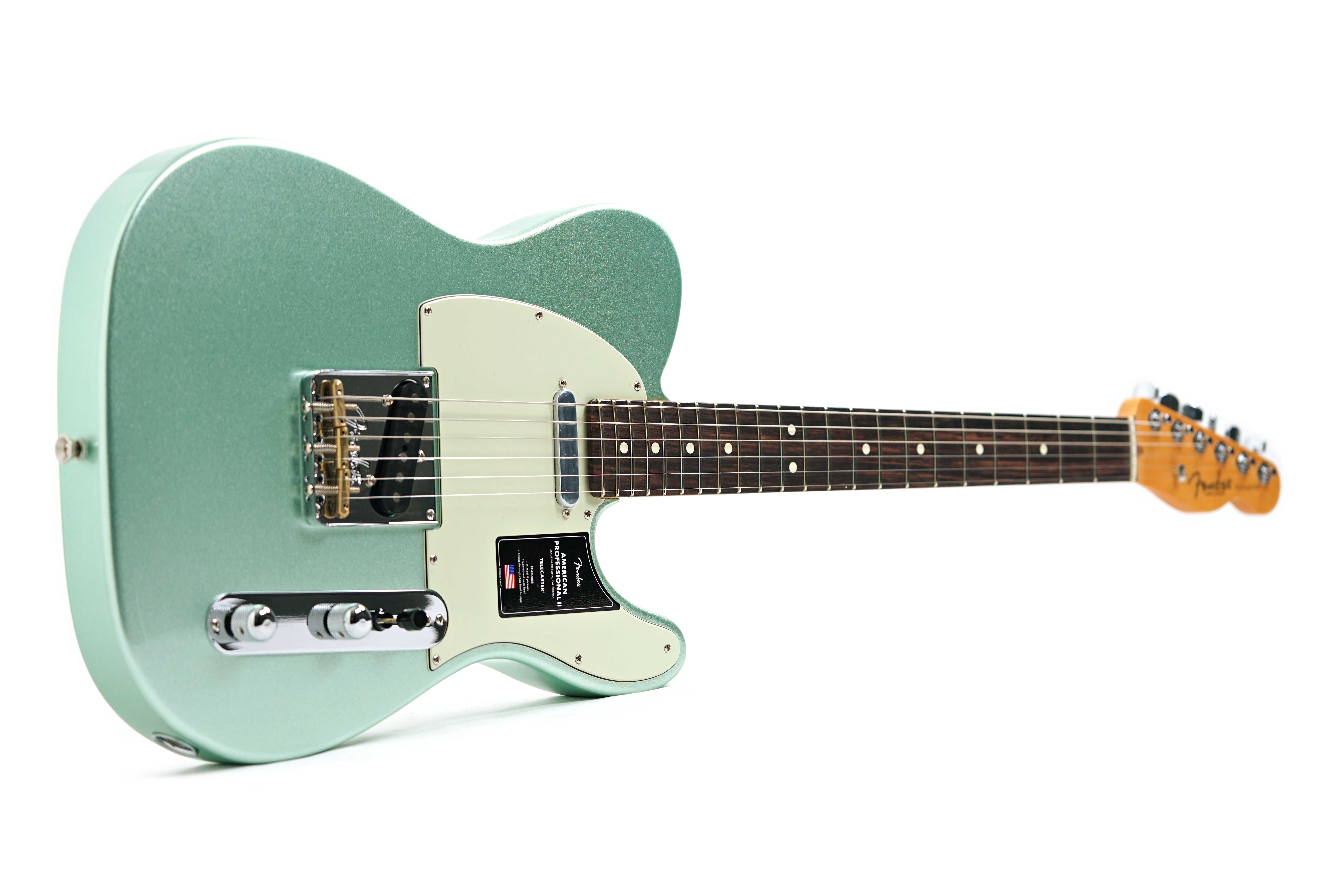 GUITARGUITAR Fender American Professional II Telecaster Mystic Surf Green Rosewood Fingerboard #US25045565