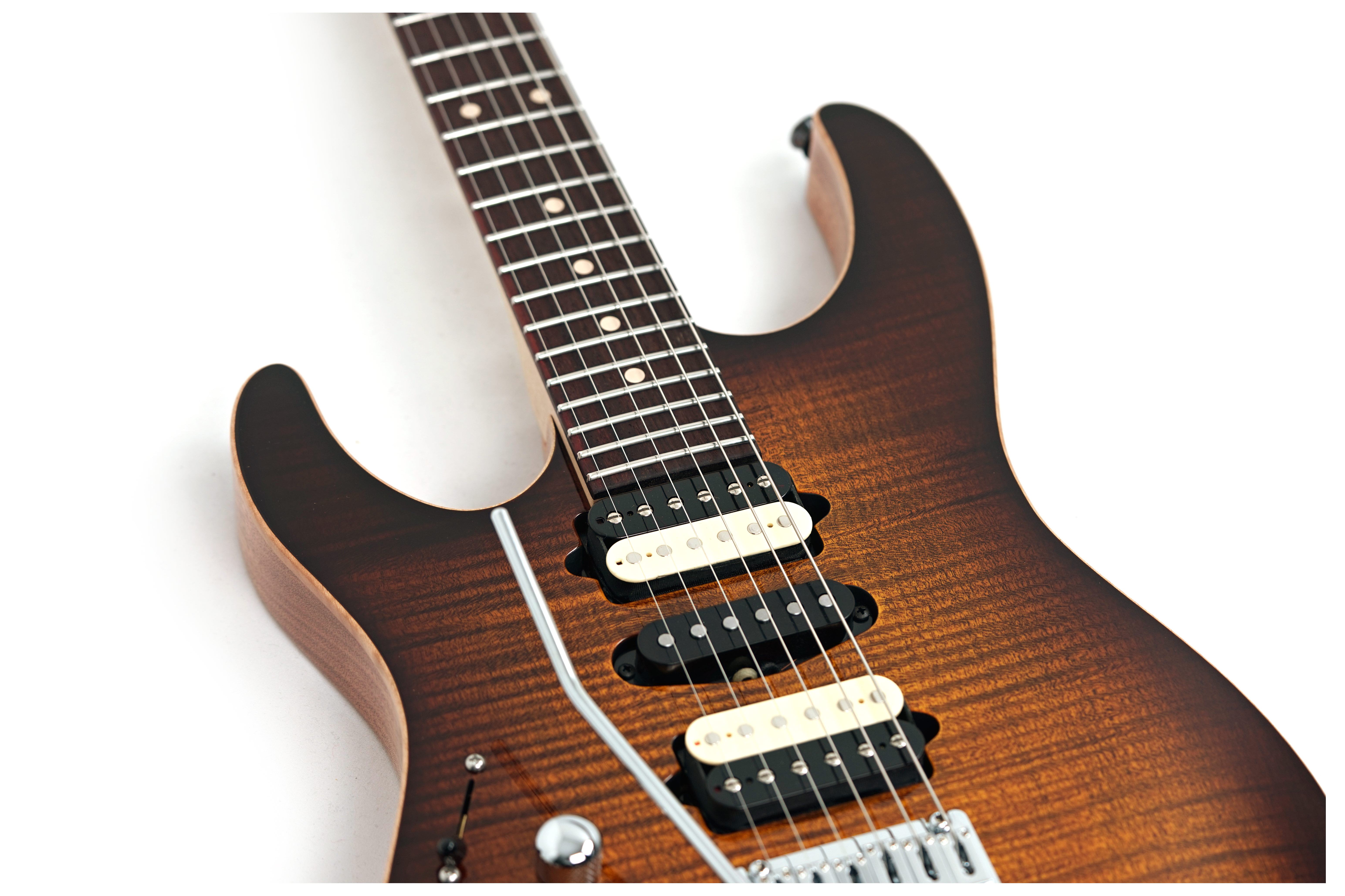 GUITARGUITAR Suhr Modern HSH Flame Maple Bengal Burst Left Handed #87921