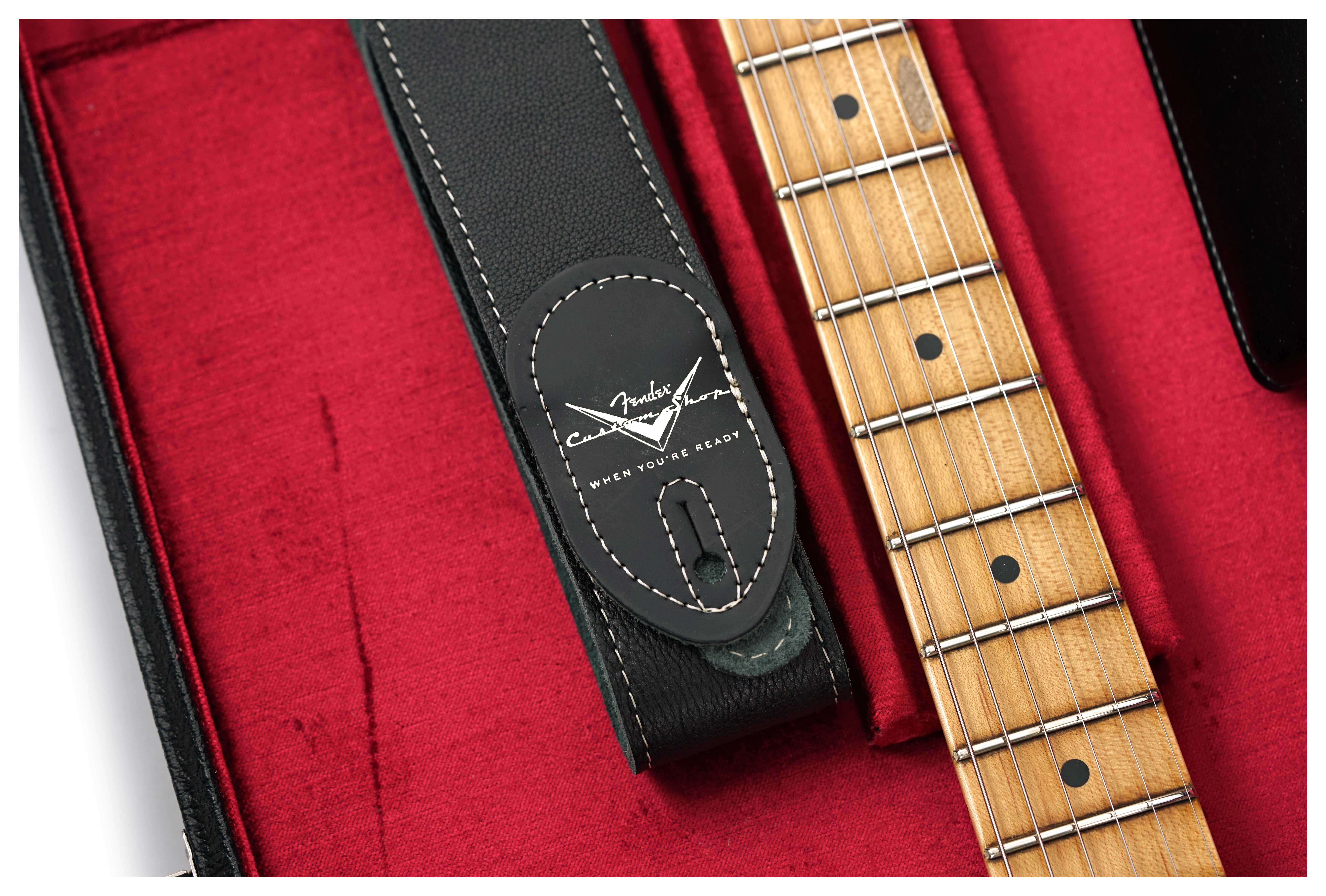 GUITARGUITAR Fender Custom Shop Limited Edition 1965 Stratocaster Journeyman Relic Aged Firemist Silver #CZ583933