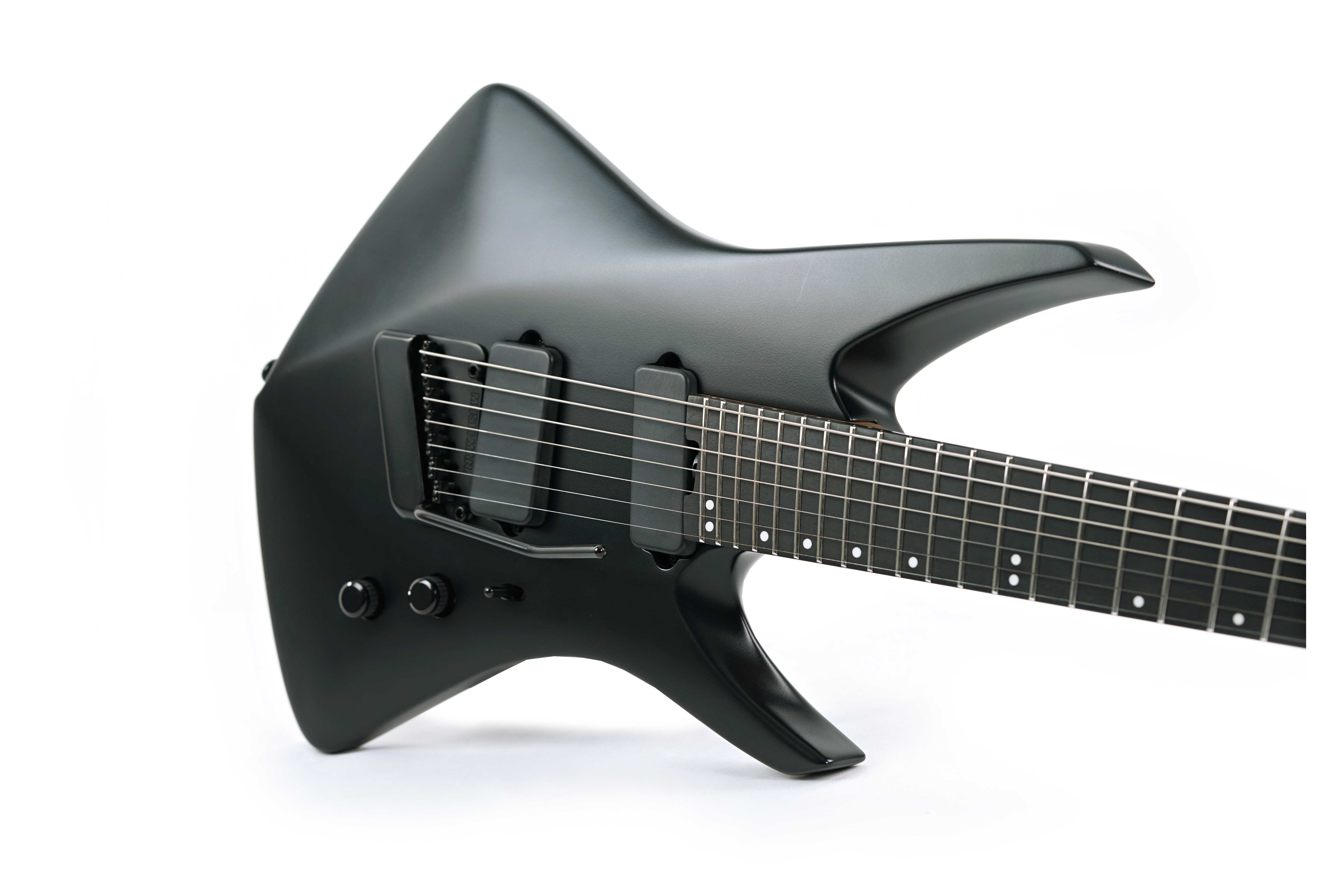 GUITARGUITAR Music Man Kaizen 7 Apollo Black Ebony Fingerboard (Ex-Demo) #S08395