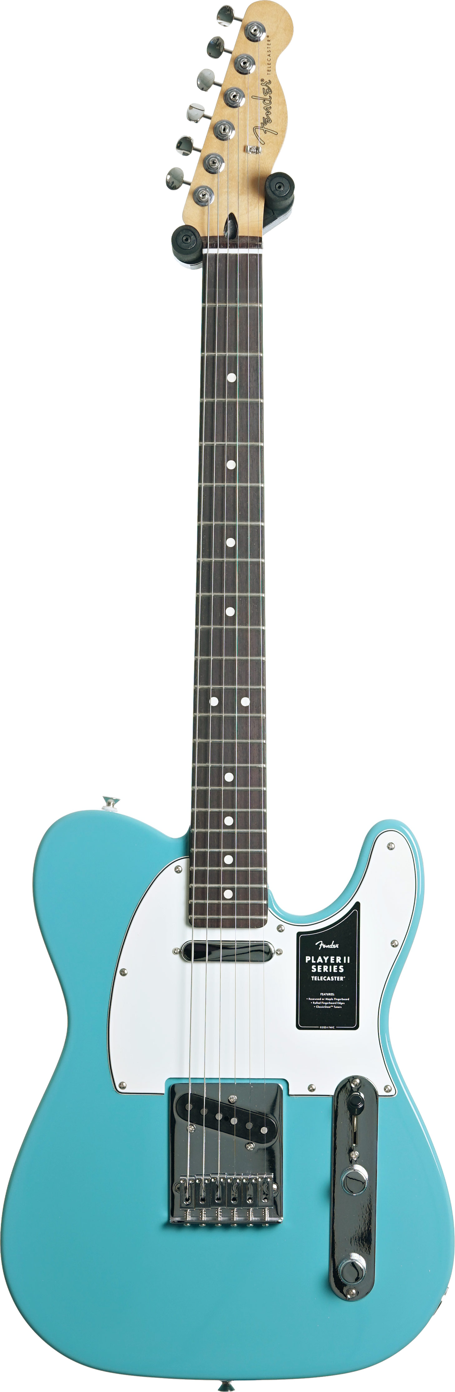 GUITARGUITAR Fender Player II Telecaster Aquatone Blue Rosewood Fingerboard