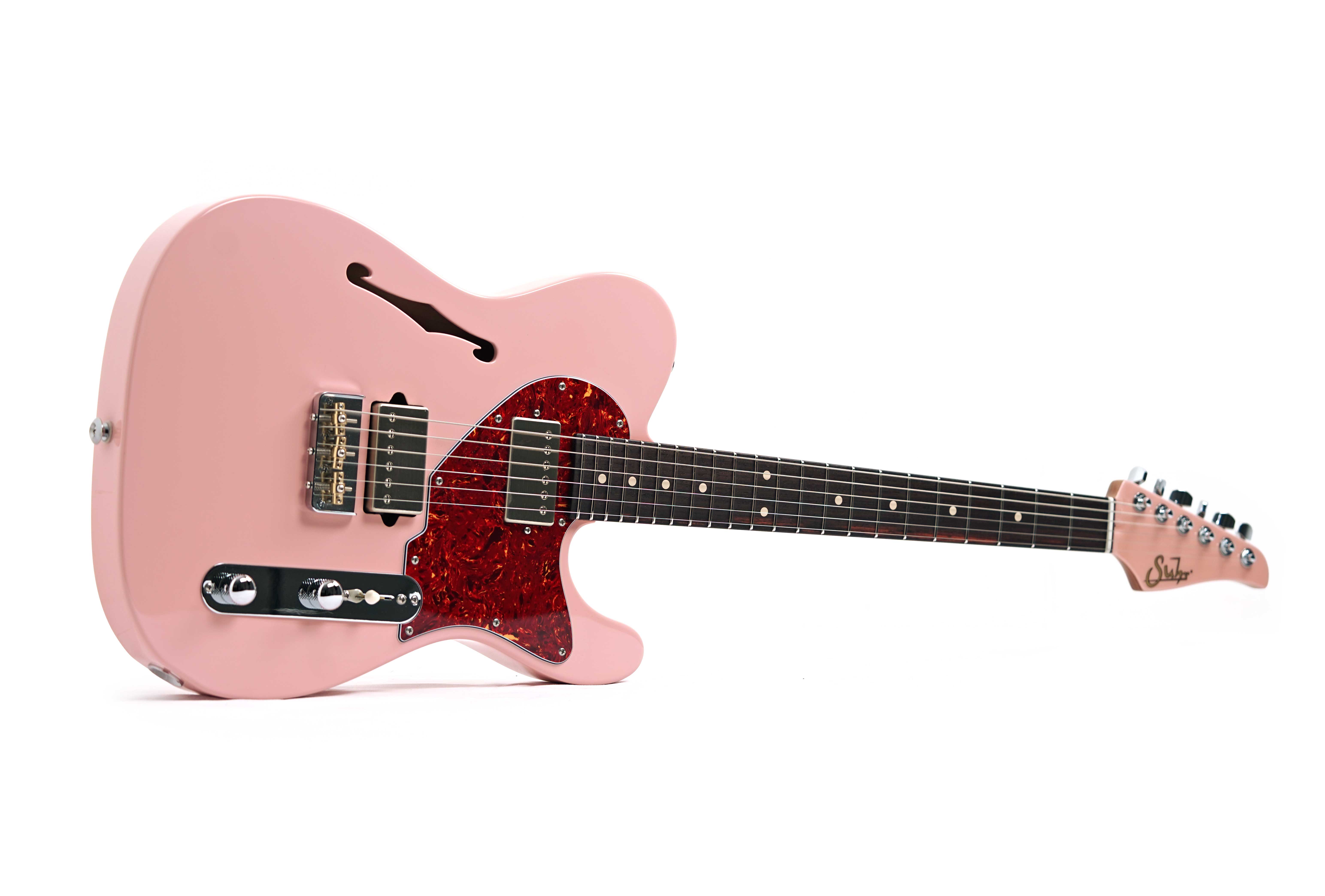 GUITARGUITAR Suhr Alt T HH Semi Hollow Shell Pink Rosewood Fingerboard #87962