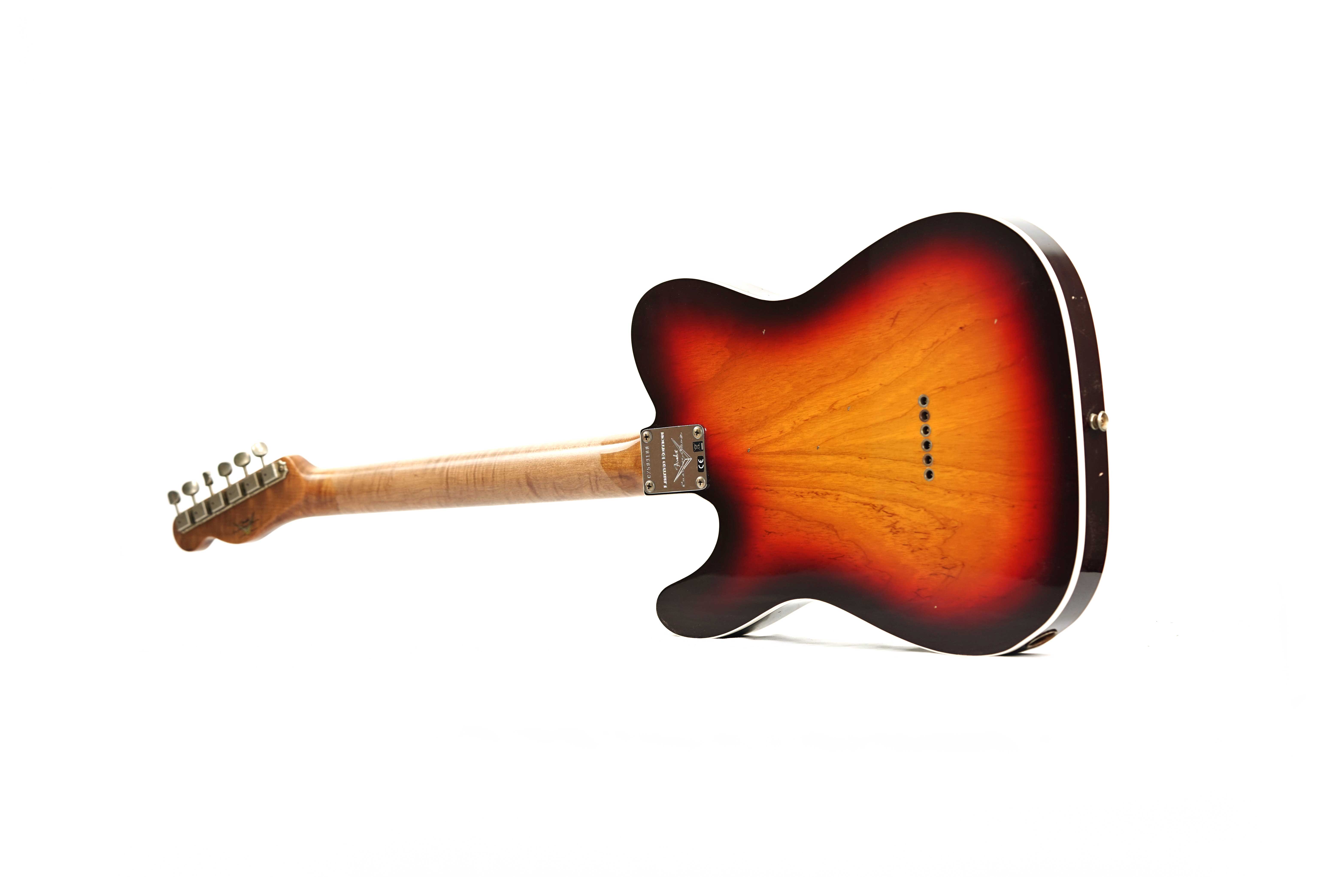 GUITARGUITAR Fender Custom Shop Limited Edition Hotshot Telecaster Journeyman Relic Chocolate 3 Tone Sunburst