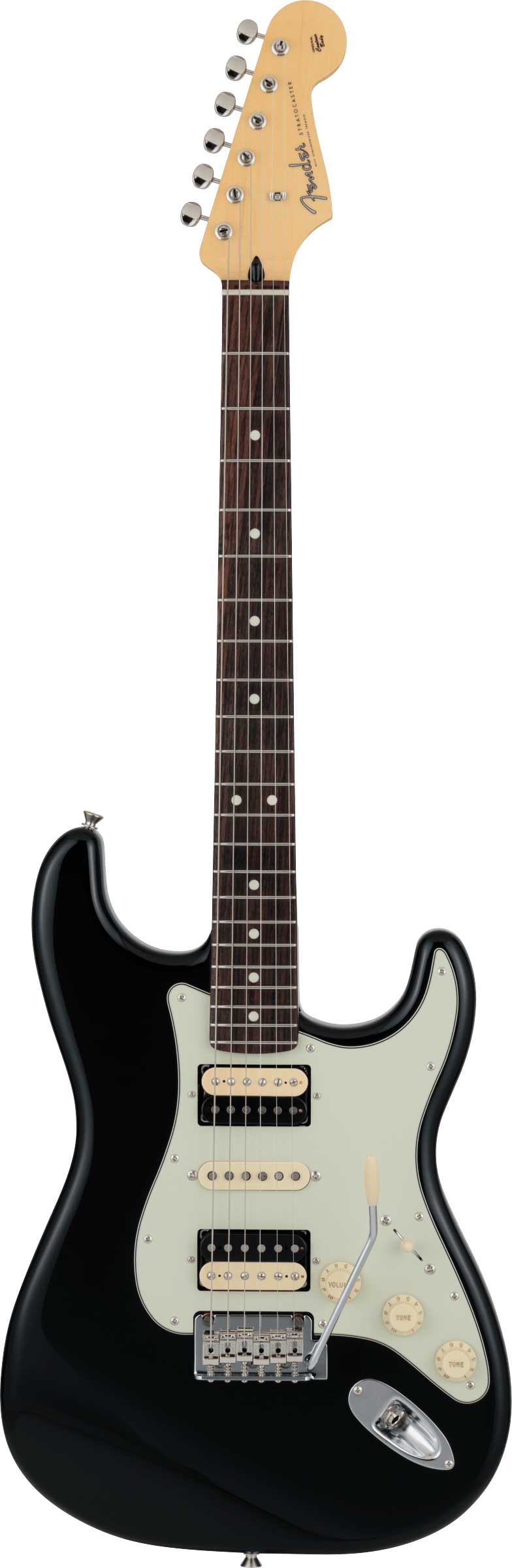 GUITARGUITAR Fender Made in Japan Hybrid II Stratocaster HSH Black Rosewood Fingerboard