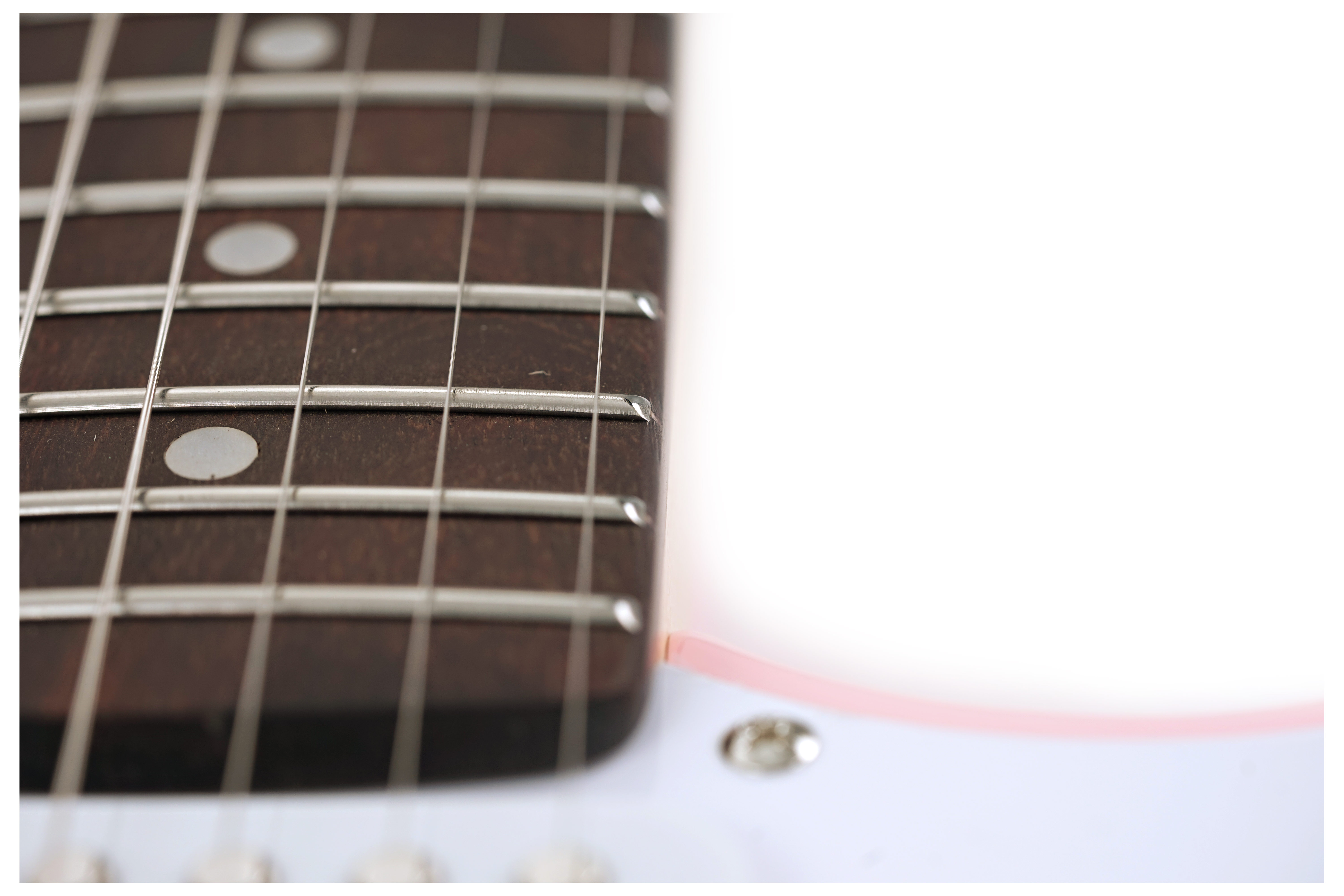 GUITARGUITAR EastCoast ST1 Shell Pink Rosewood Fingerboard