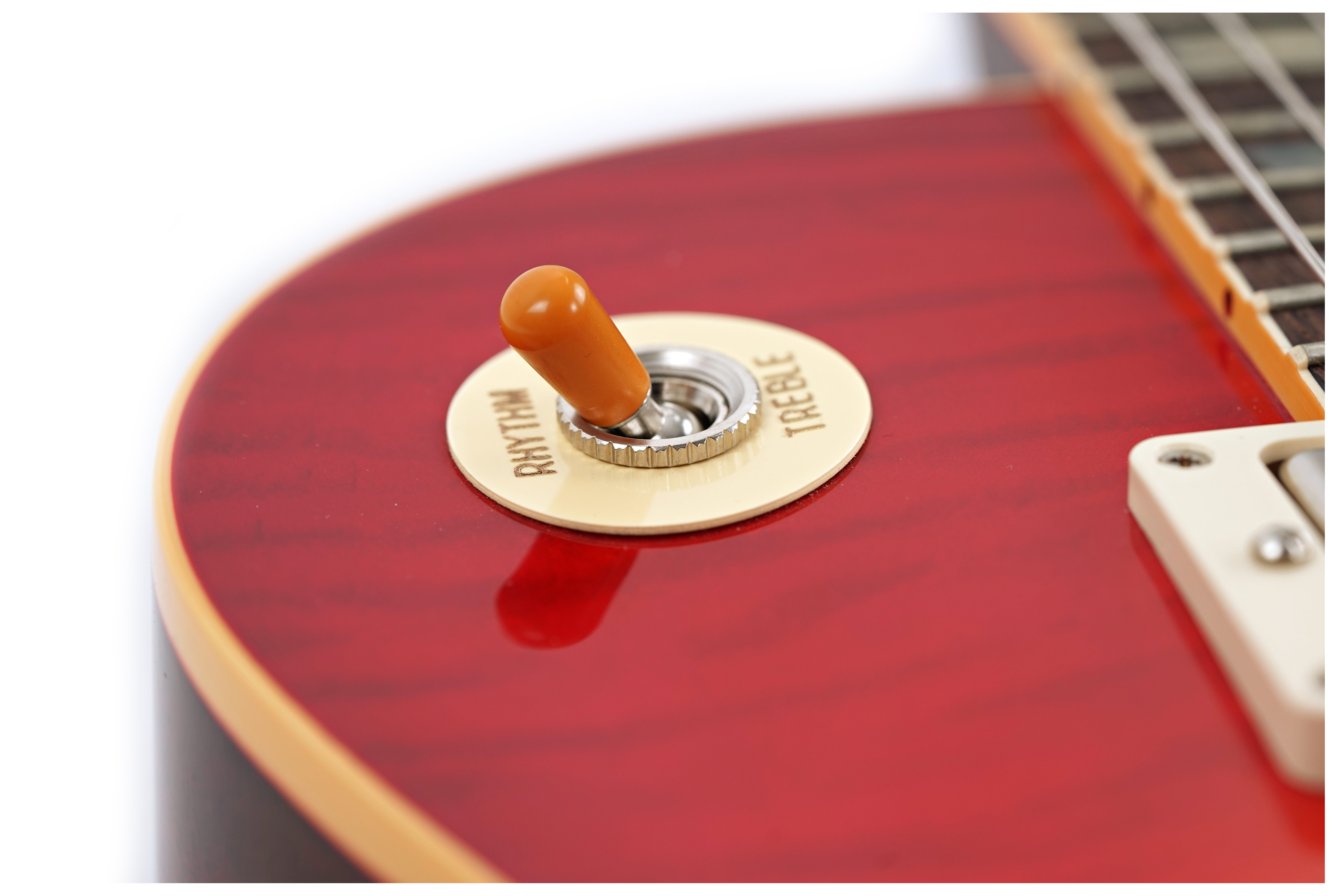 GUITARGUITAR Gibson Custom Shop Hand Selected 1960 Les Paul Standard Reissue VOS Washed Cherry Sunburst #04389
