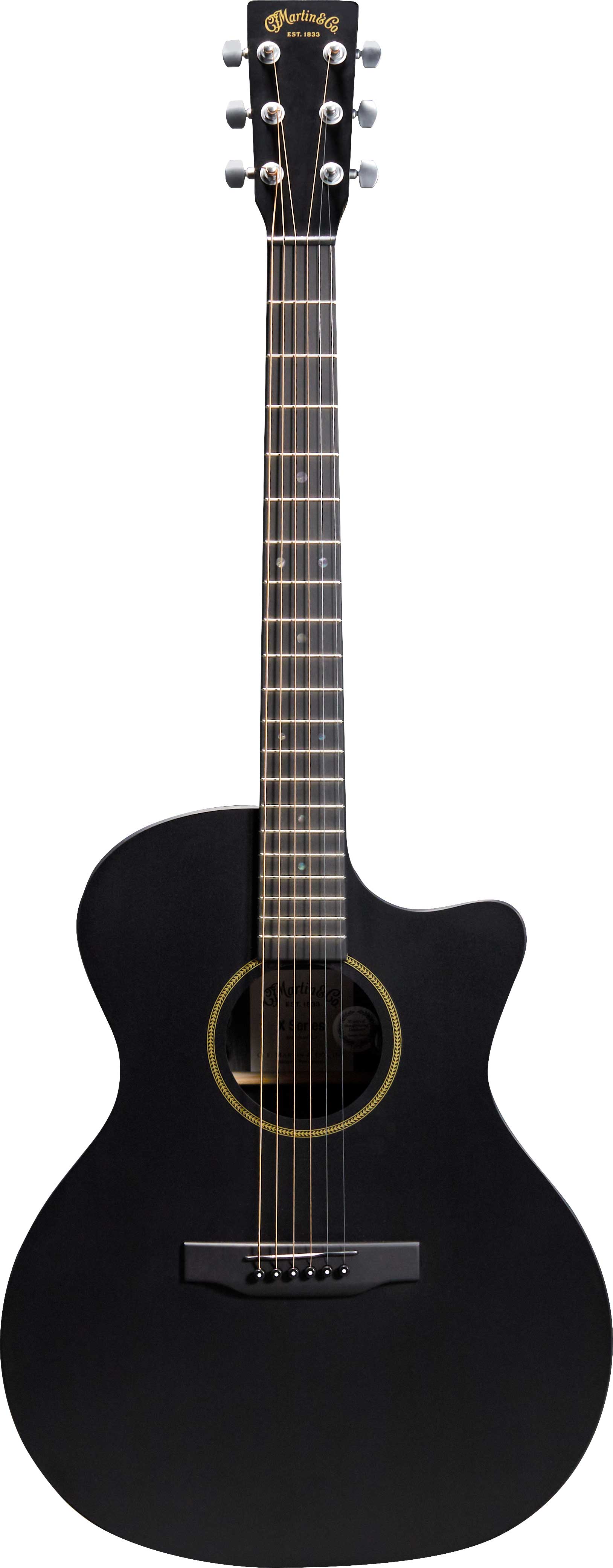 GUITARGUITAR Martin X Series GPC-X1E Black