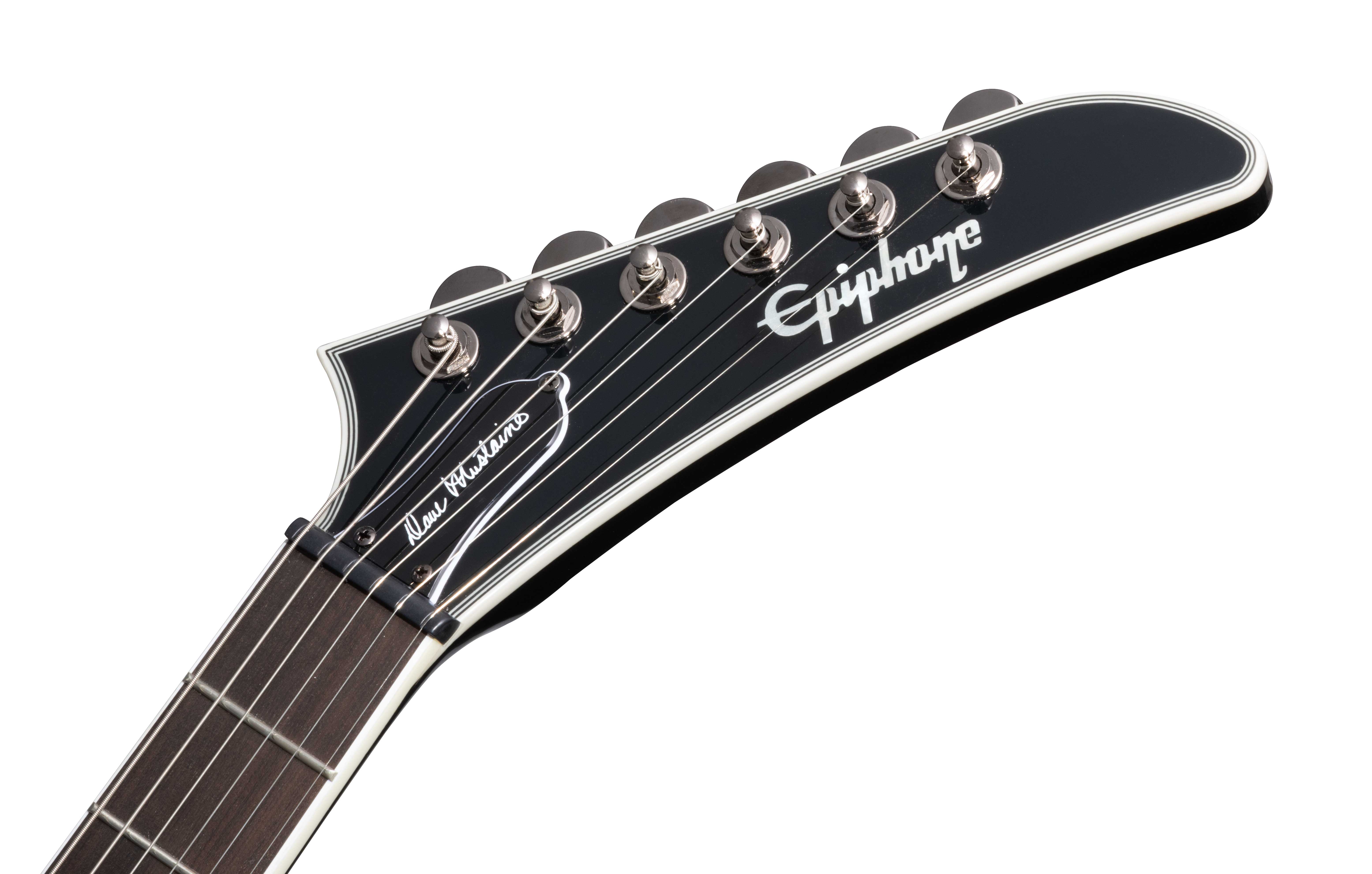 GUITARGUITAR Epiphone Dave Mustaine Flying V Custom Black Metallic