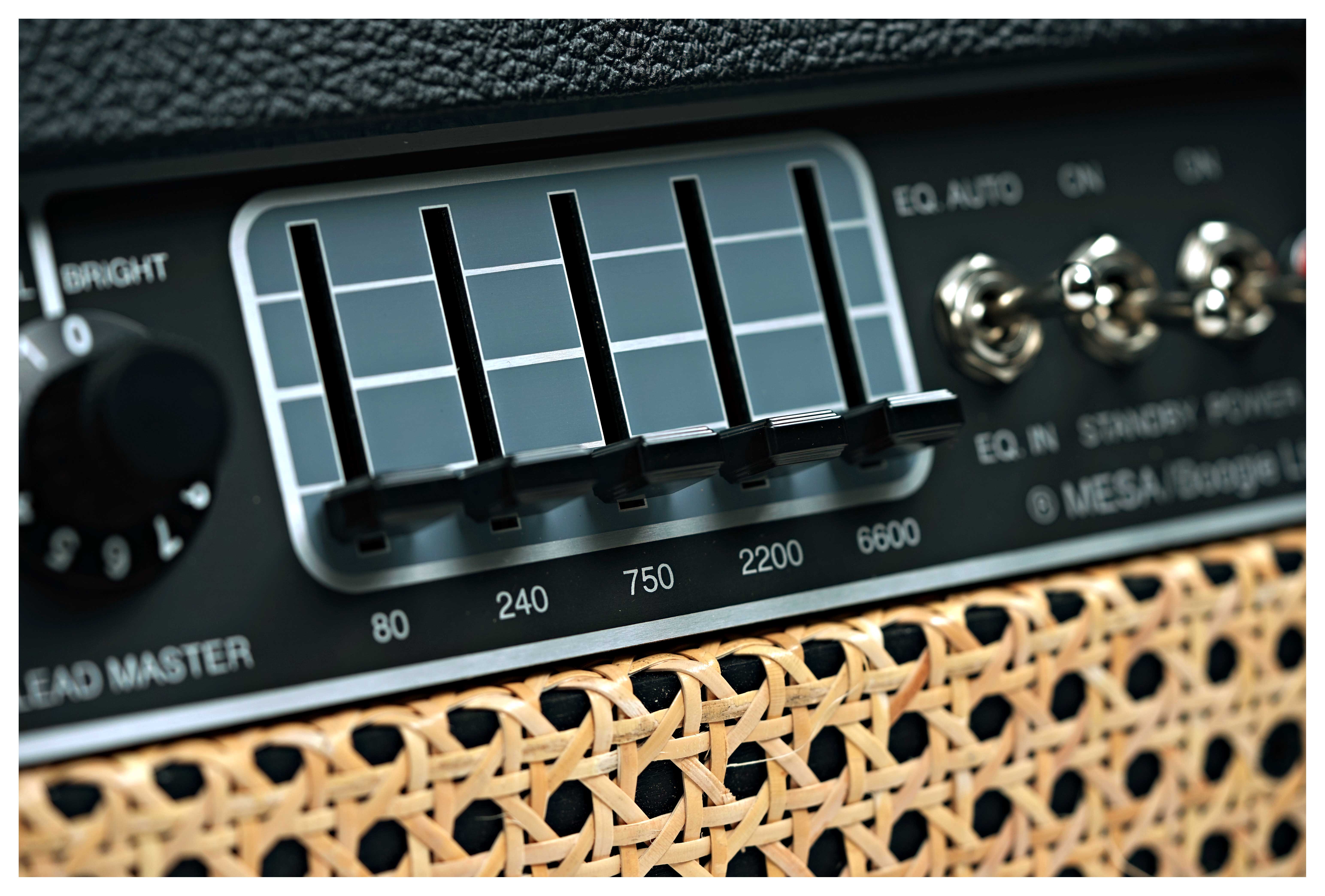 GUITARGUITAR Mesa Boogie Mark IIC+ HRG Valve Amp Head Black Wicker