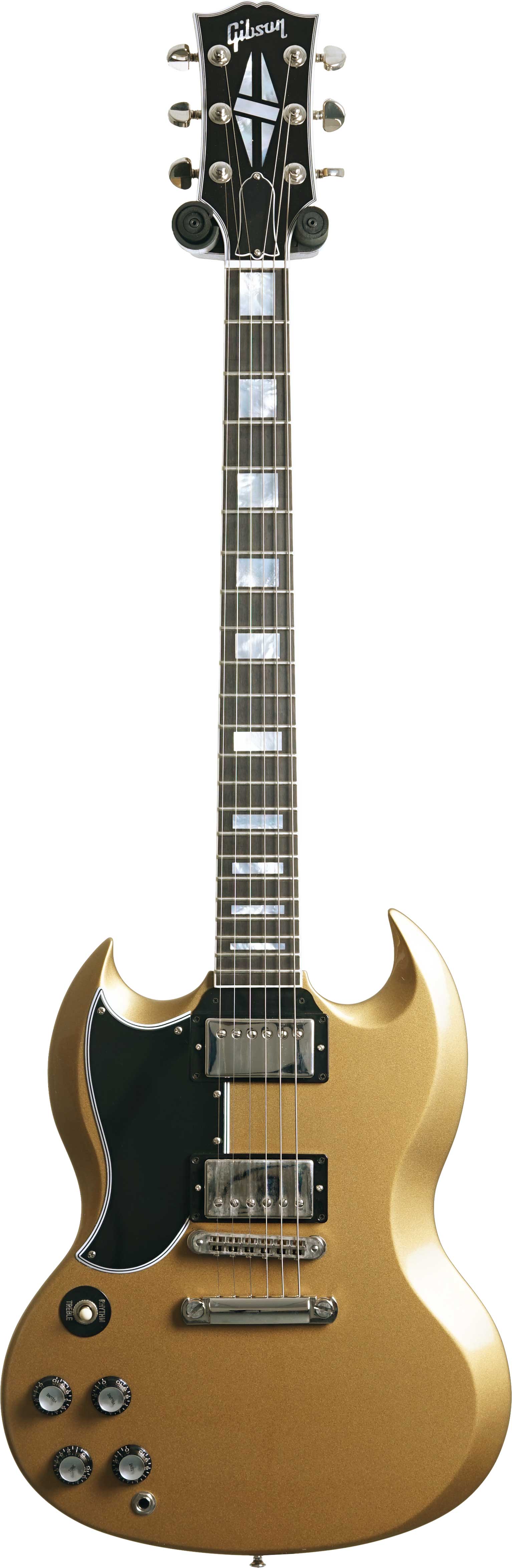 GUITARGUITAR Gibson Custom Shop SG Custom Left Hand All Gold Gloss (Nearly New) #CS301713