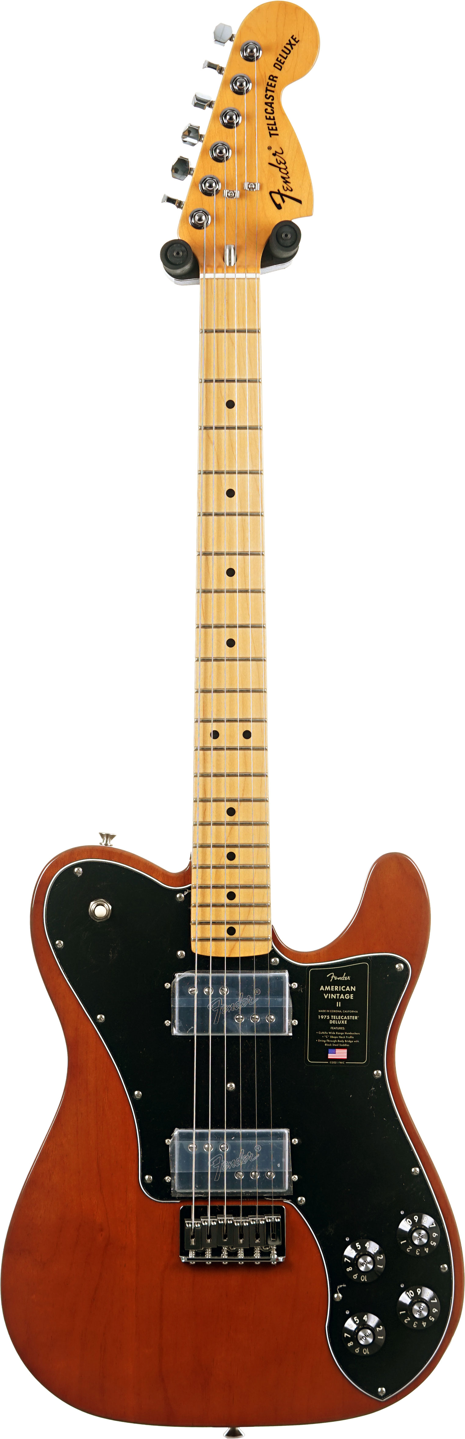 GUITARGUITAR Fender American Vintage II 75 Telecaster Deluxe Maple Fingerboard Mocha #V14636