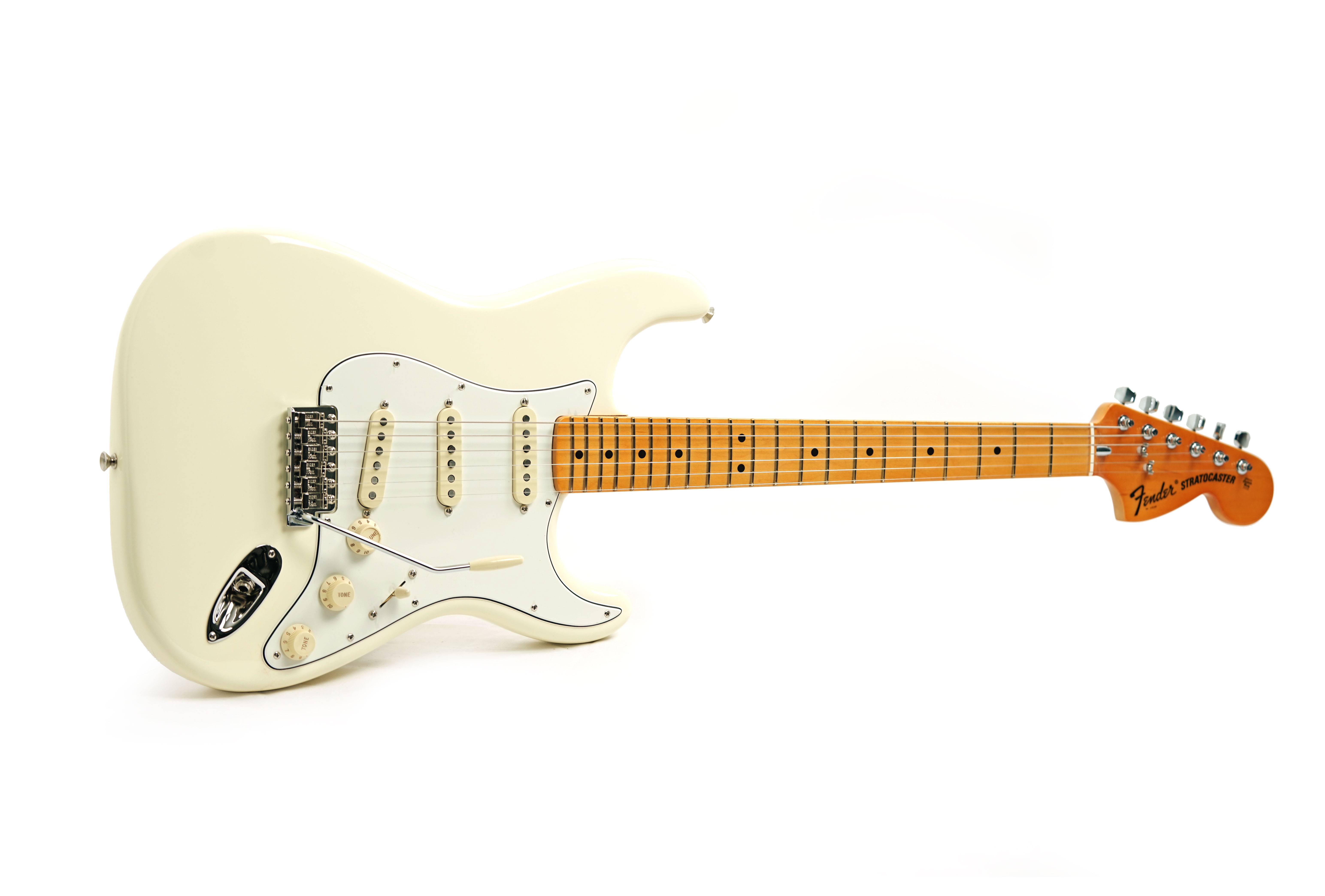 GUITARGUITAR Fender guitarguitar Exclusive American Vintage II 73 Stratocaster Maple Fingerboard Olympic White #V16676