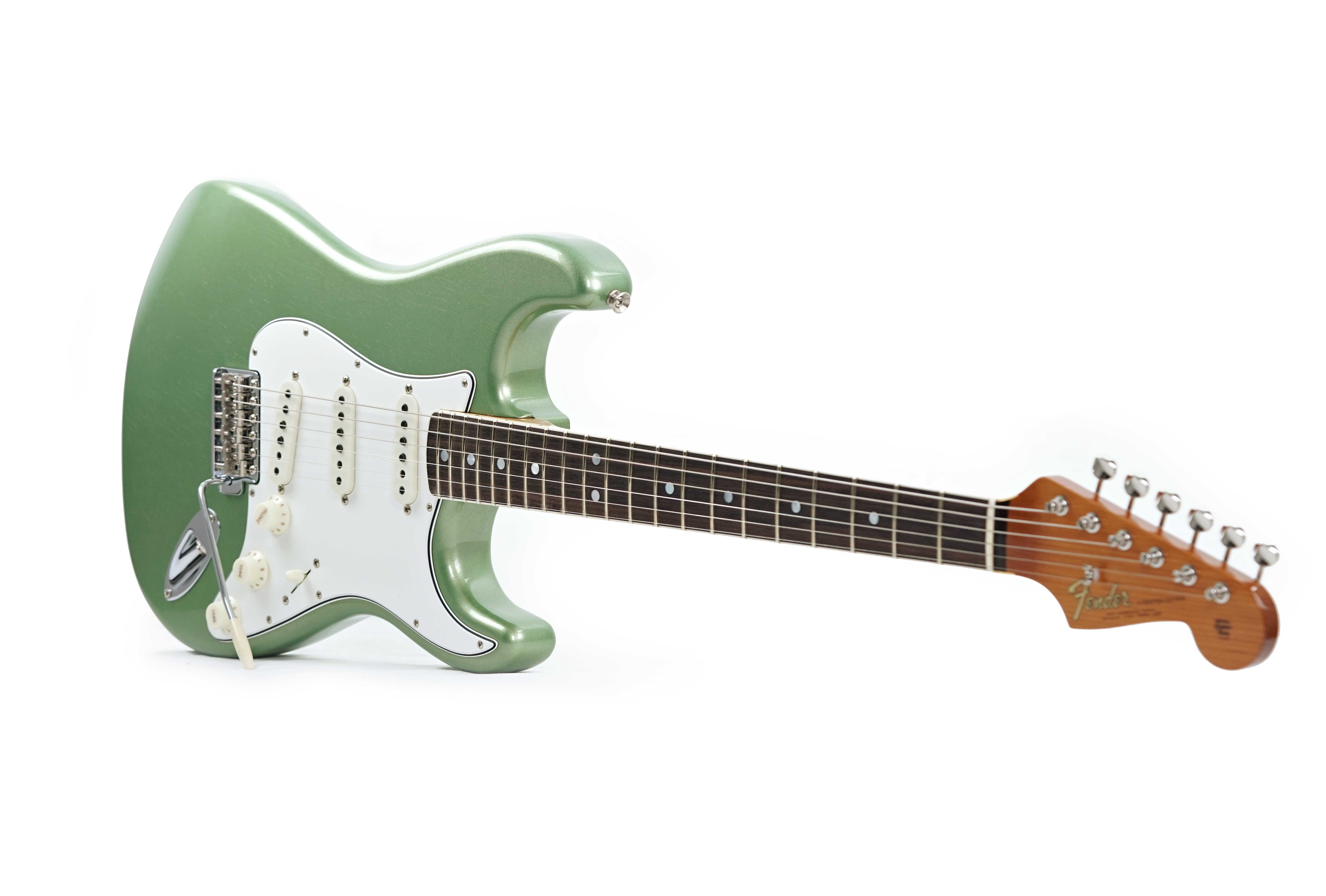 GUITARGUITAR Fender Custom Shop Limited Edition Roasted 1965 Stratocaster Lush Closet Classic Aged Sage Green Metallic #CZ579161