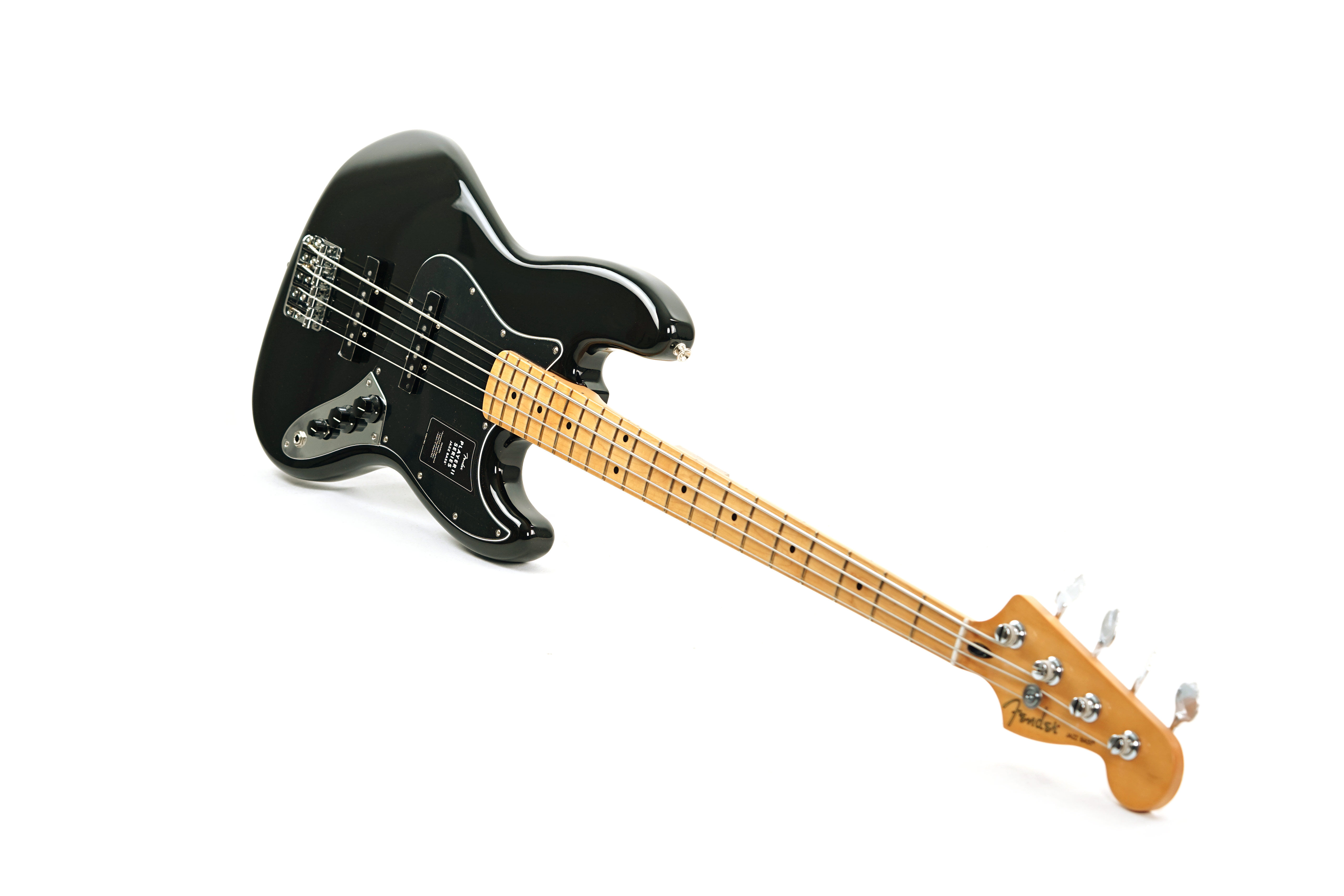 GUITARGUITAR Fender Player II Jazz Bass Black Maple Fingerboard