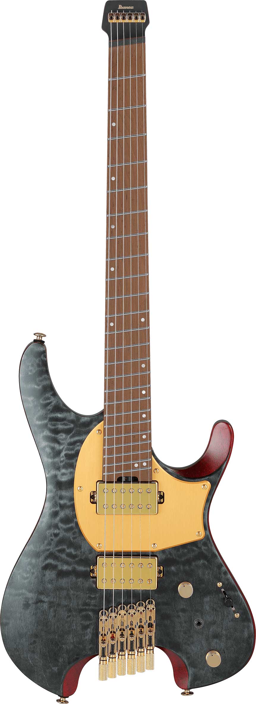 GUITARGUITAR Ibanez MGFM10 Manuel Gardner Fernandes Signature Obsidian Black Low Gloss