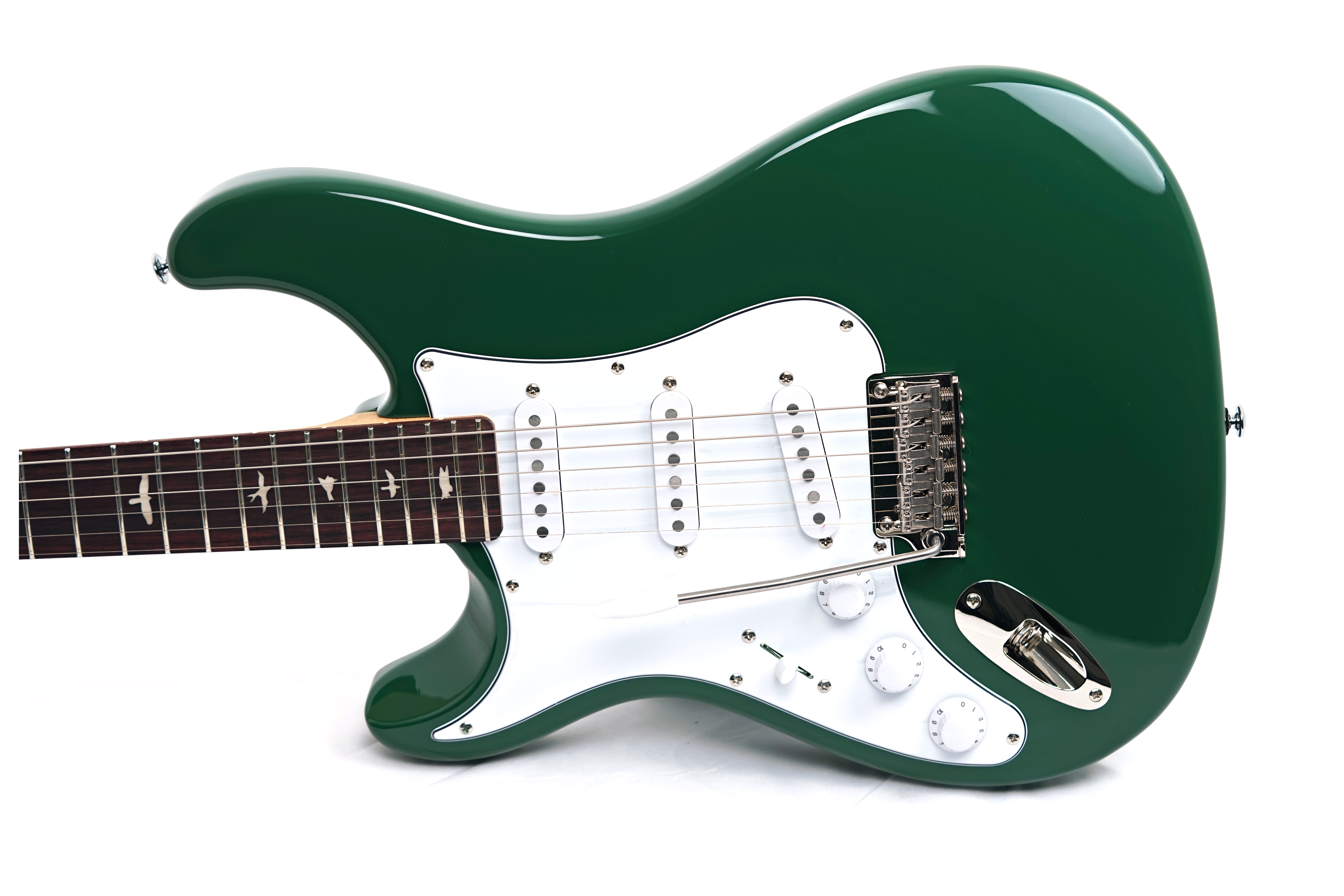 GUITARGUITAR PRS SE Silver Sky Laurel Green Rosewood Fingerboard Left Handed