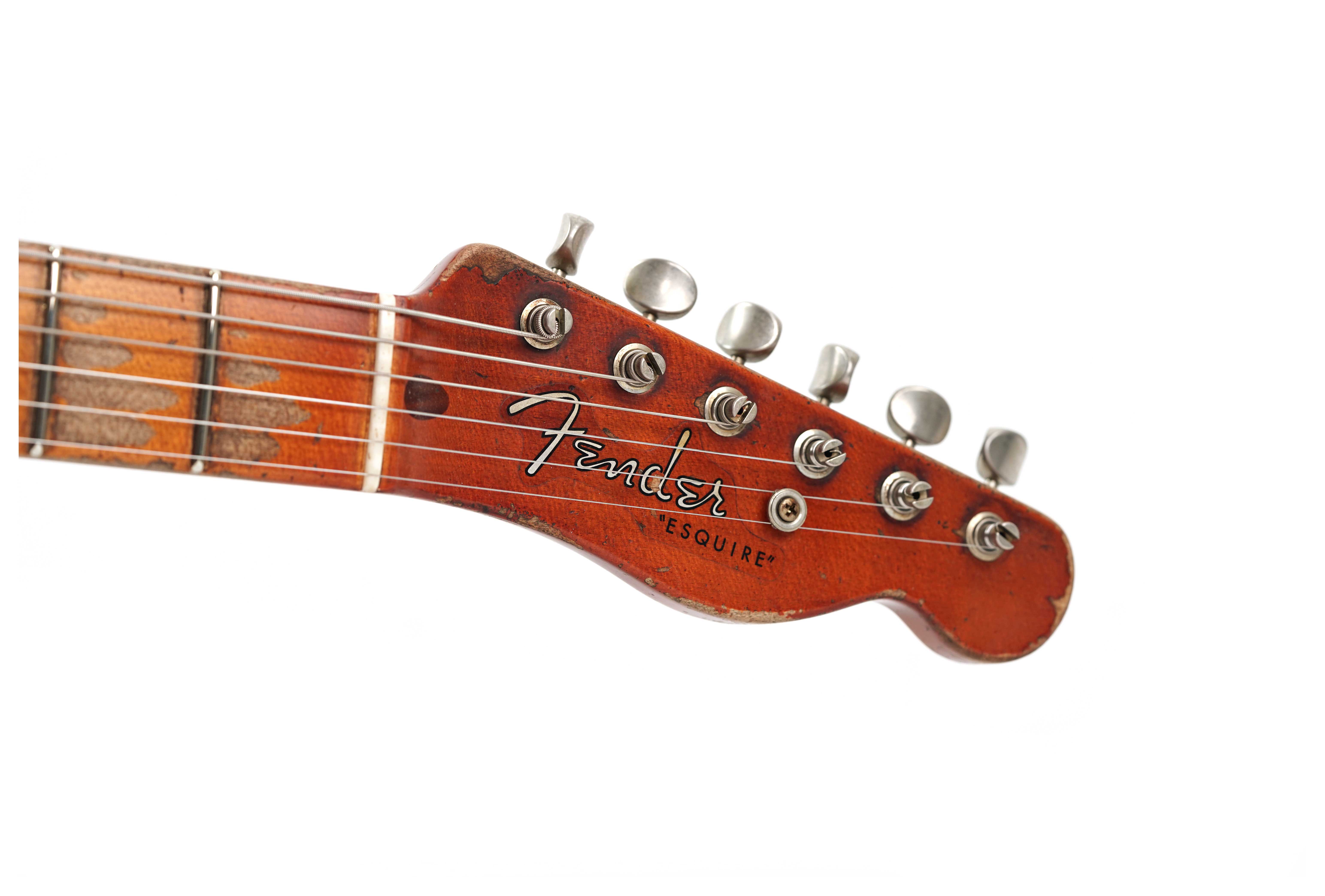 GUITARGUITAR Fender Custom Shop '50s Esquire Relic Butterscotch Blonde Master Built by Dale Wilson  #R140590