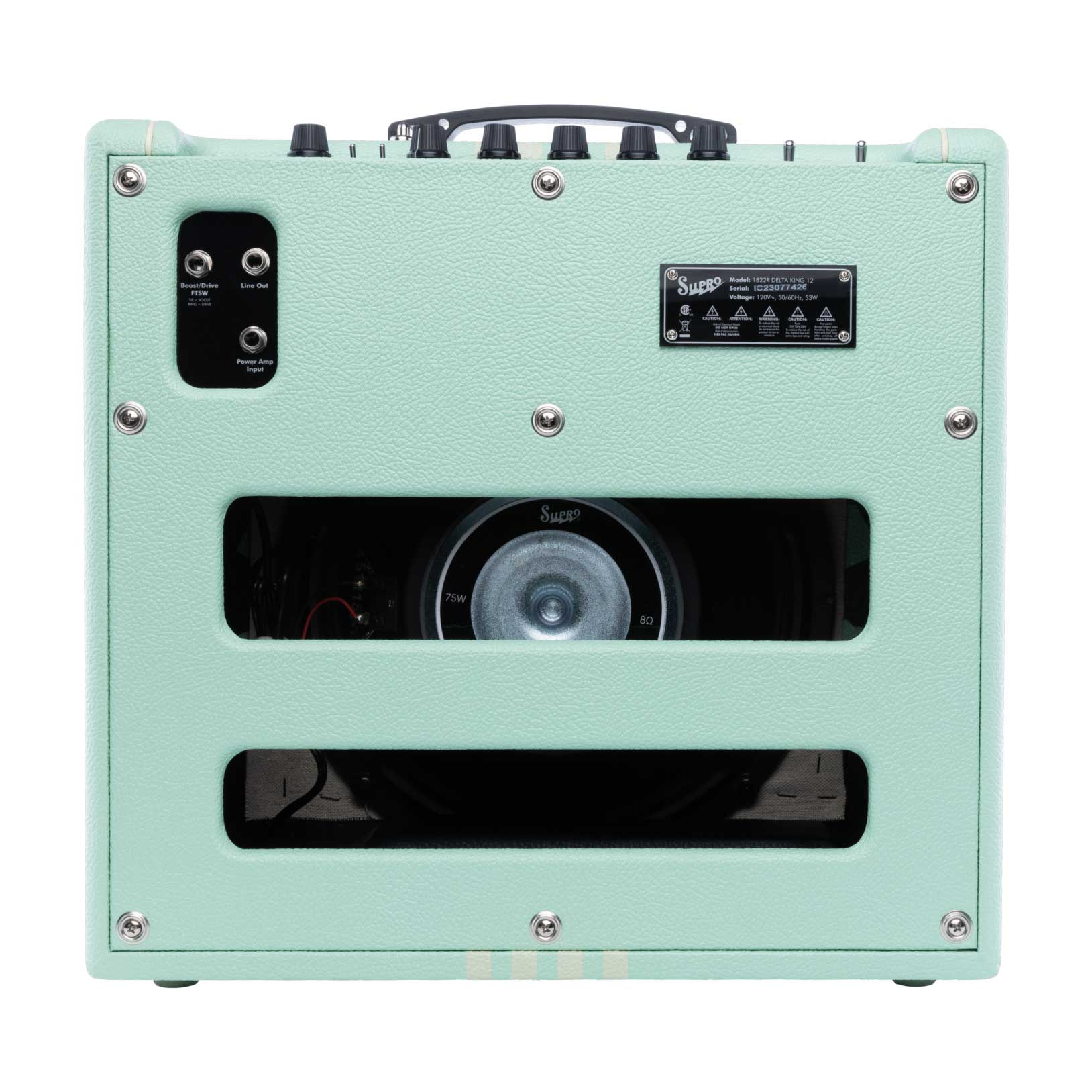 GUITARGUITAR Supro Delta King 12 Seafoam and Cream Combo Valve Amp