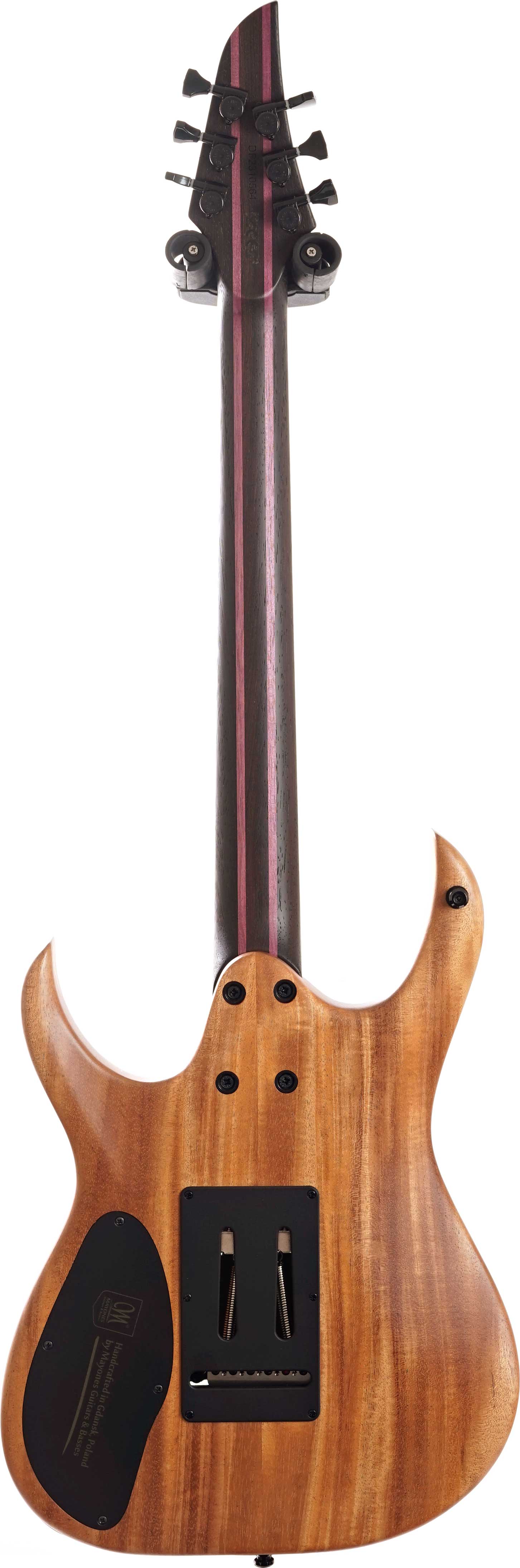 GUITARGUITAR Mayones Duvell Elite V24 6 Eye Poplar/Mahogany Khaya Trans Aquamarine Horizon Satin #DF2310564
