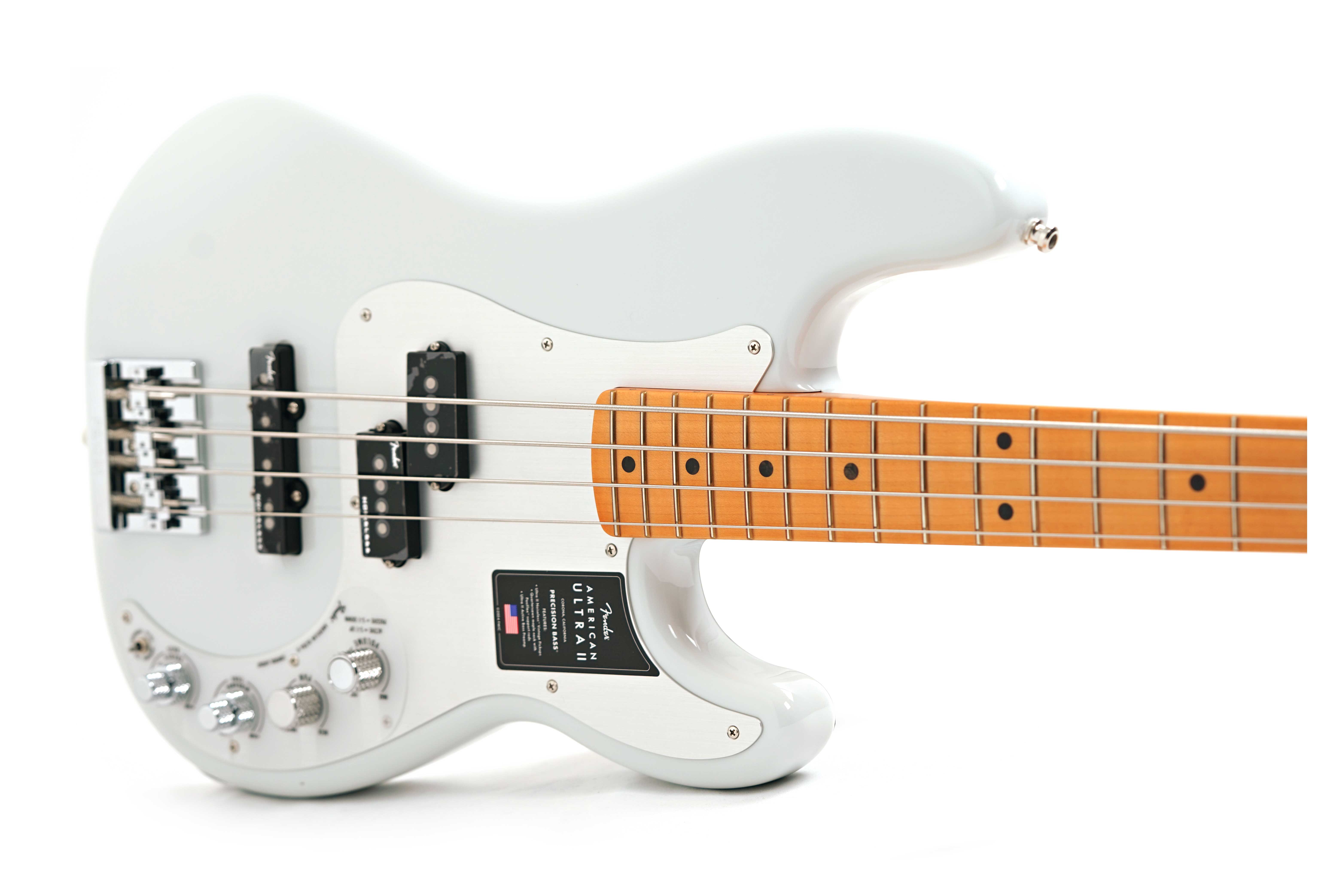GUITARGUITAR Fender American Ultra II Precision Bass Maple Fingerboard Avalanche #US25010320