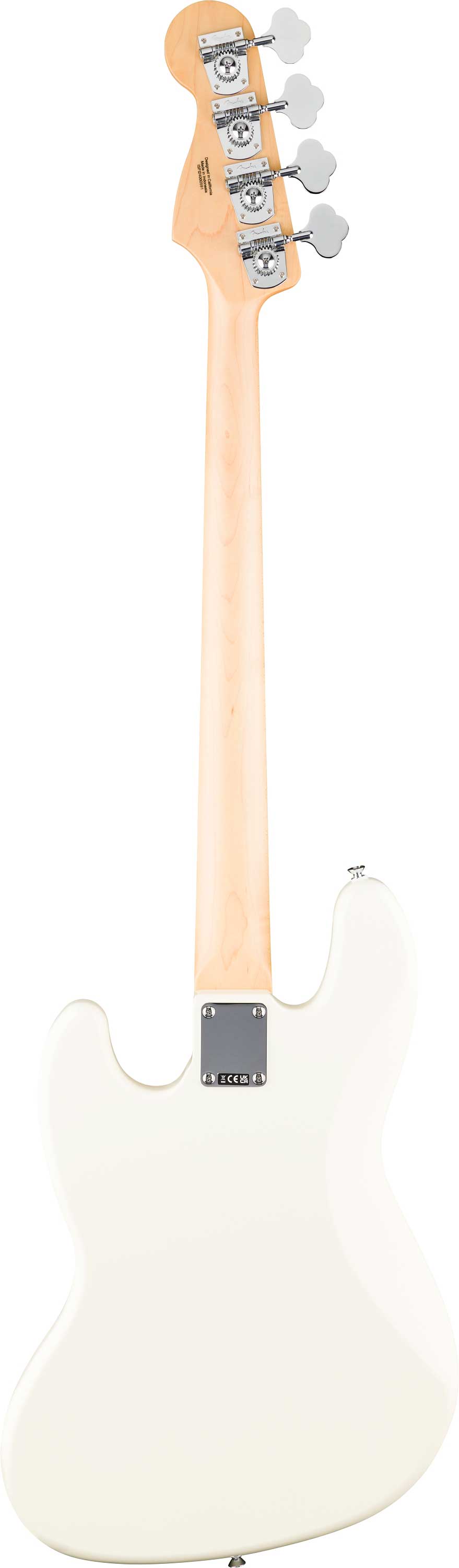 GUITARGUITAR Fender Standard Jazz Bass Olympic White Indian Laurel Fingerboard
