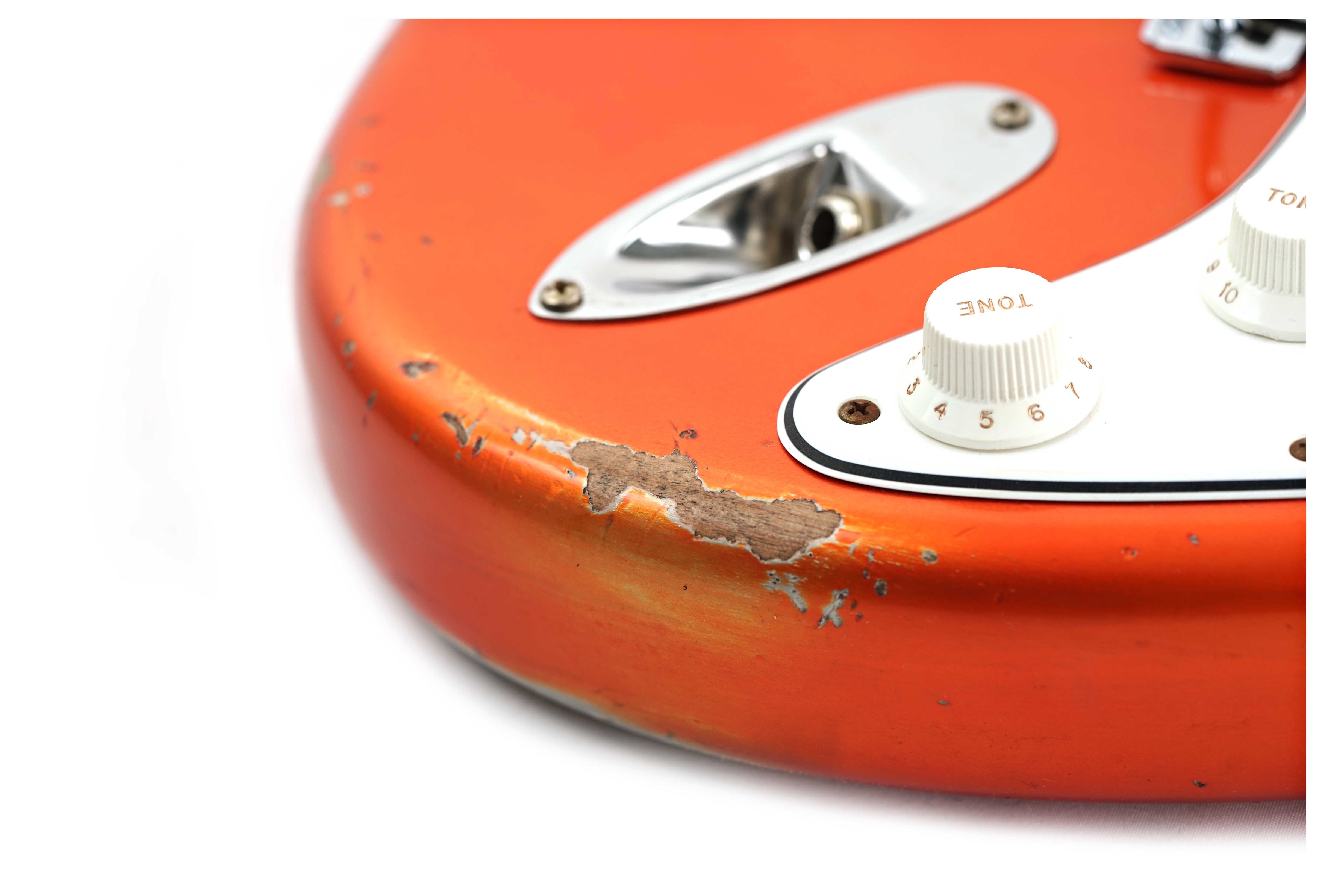 GUITARGUITAR Fender Custom Shop Mid '60s Collection Stratocaster Relic Faded Candy Tangerine #R138920