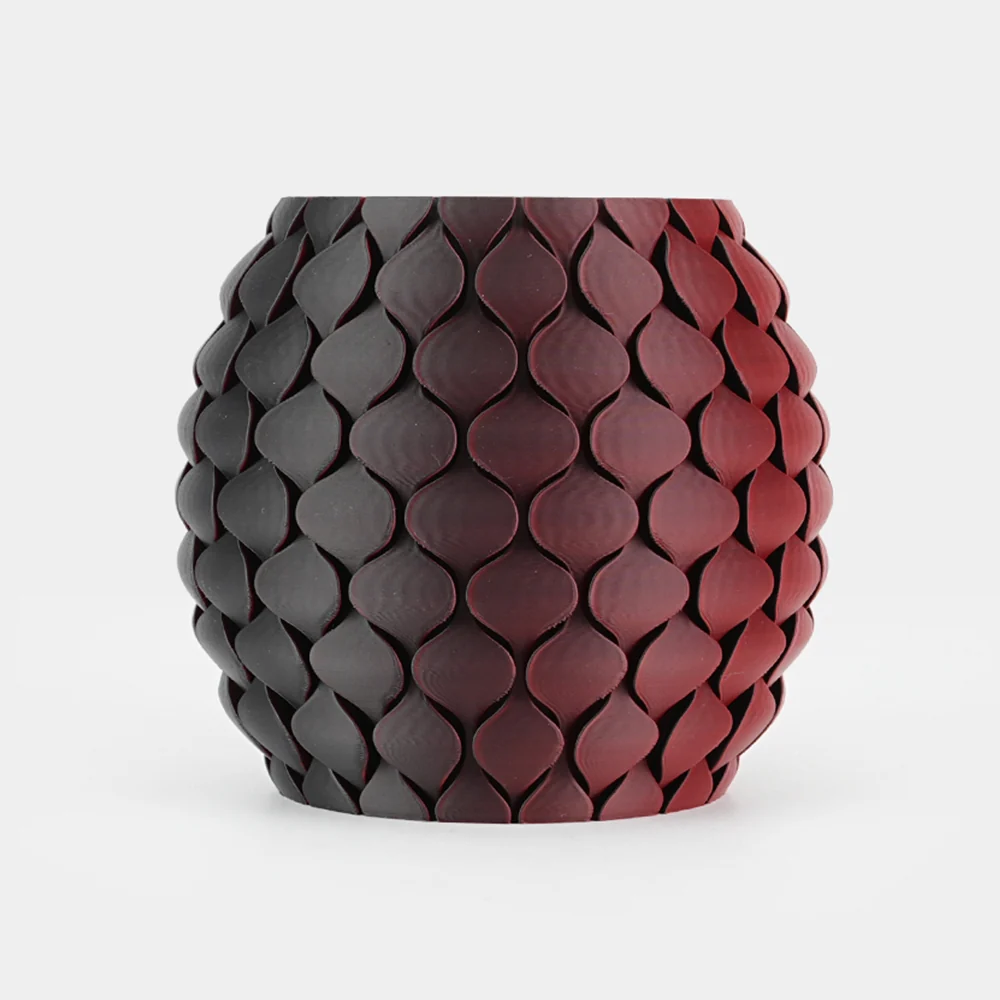 SUNLU Matte PLA Dual-Color 3D Printer Esthenic Filament 1KG, Seamless Two-Tone Shifts & Soft Matte Finish