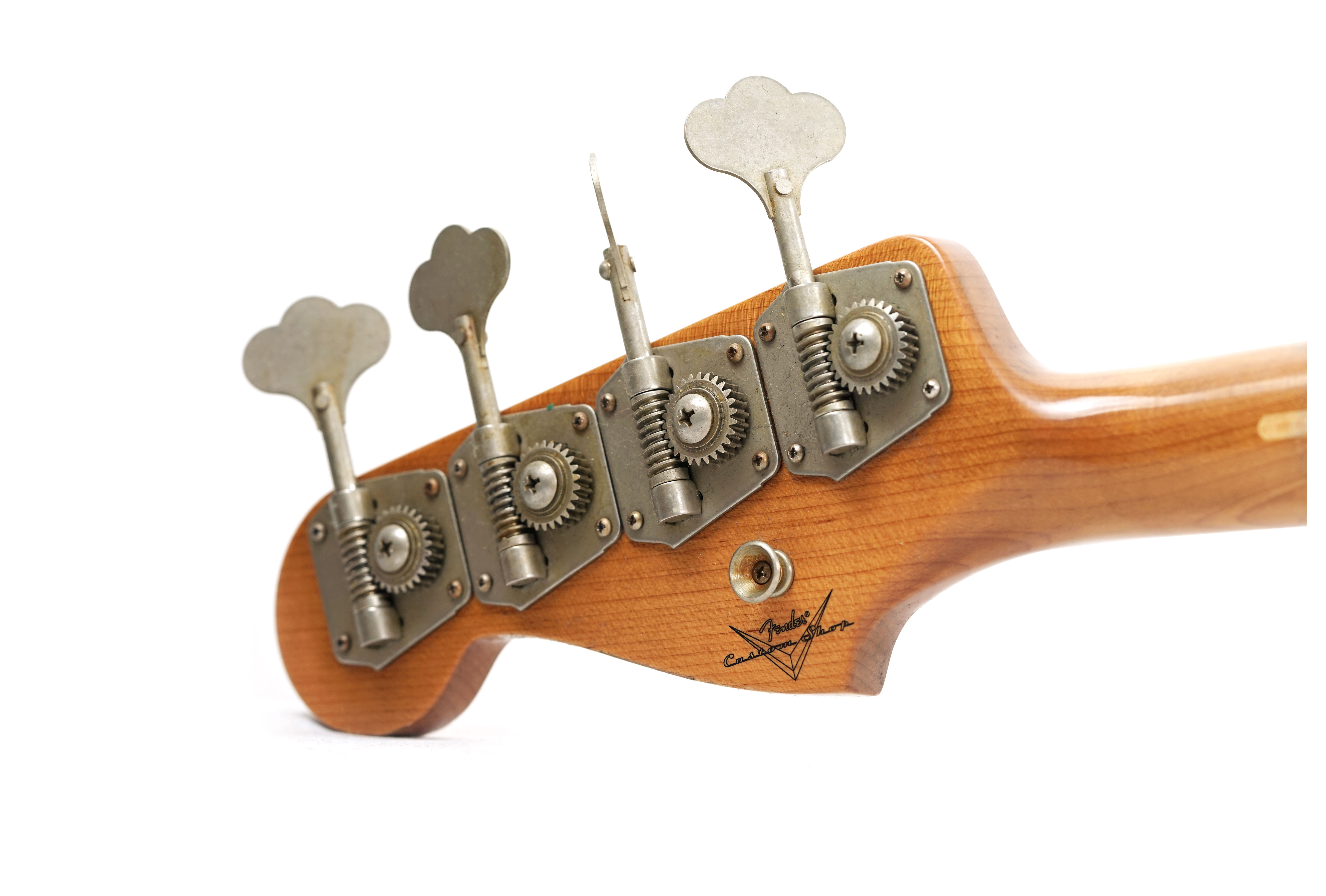 GUITARGUITAR Fender Custom Shop Precision Jazz Bass Relic Charcoal Frost Metallic #R143504