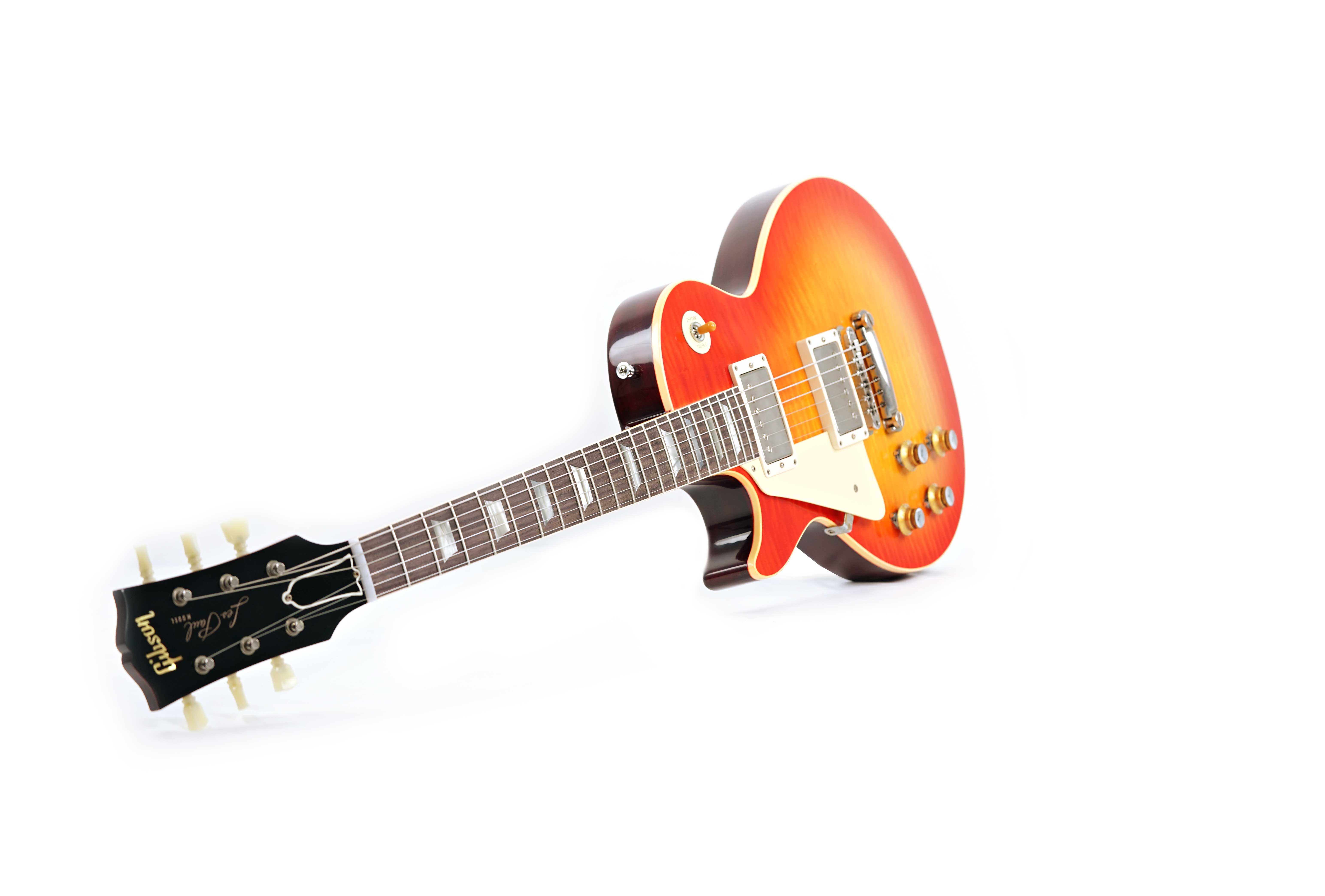 GUITARGUITAR Gibson Custom Shop 1960 Les Paul Standard Reissue VOS Tangerine Burst Left Handed #04232